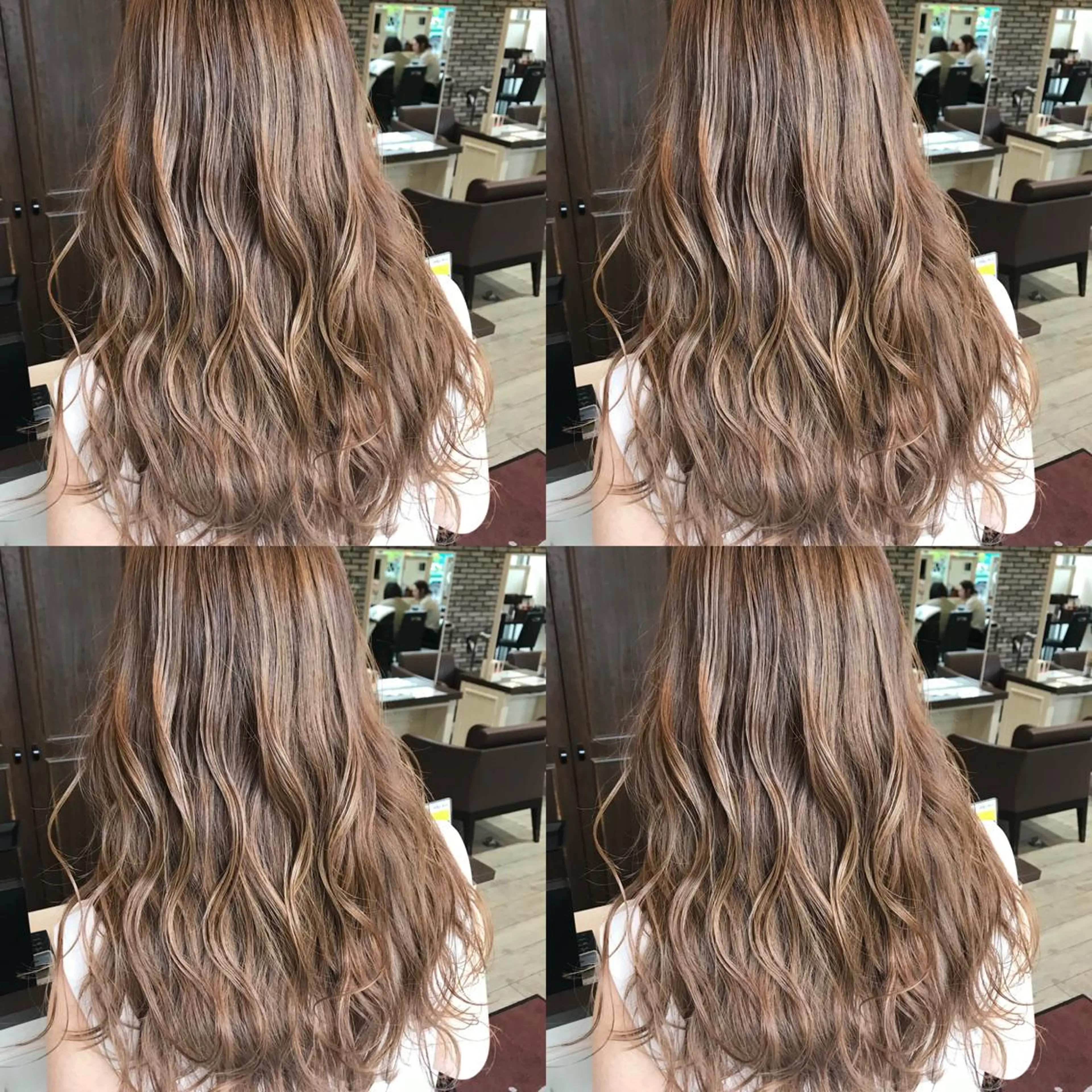 セミロング カラー ベージュカラー ブリーチ ケアブリーチ ハイトーンカラー ミルクティーベージュ 似合わせ/ブリーチ カラー.岡田友仁のヘアスタイル