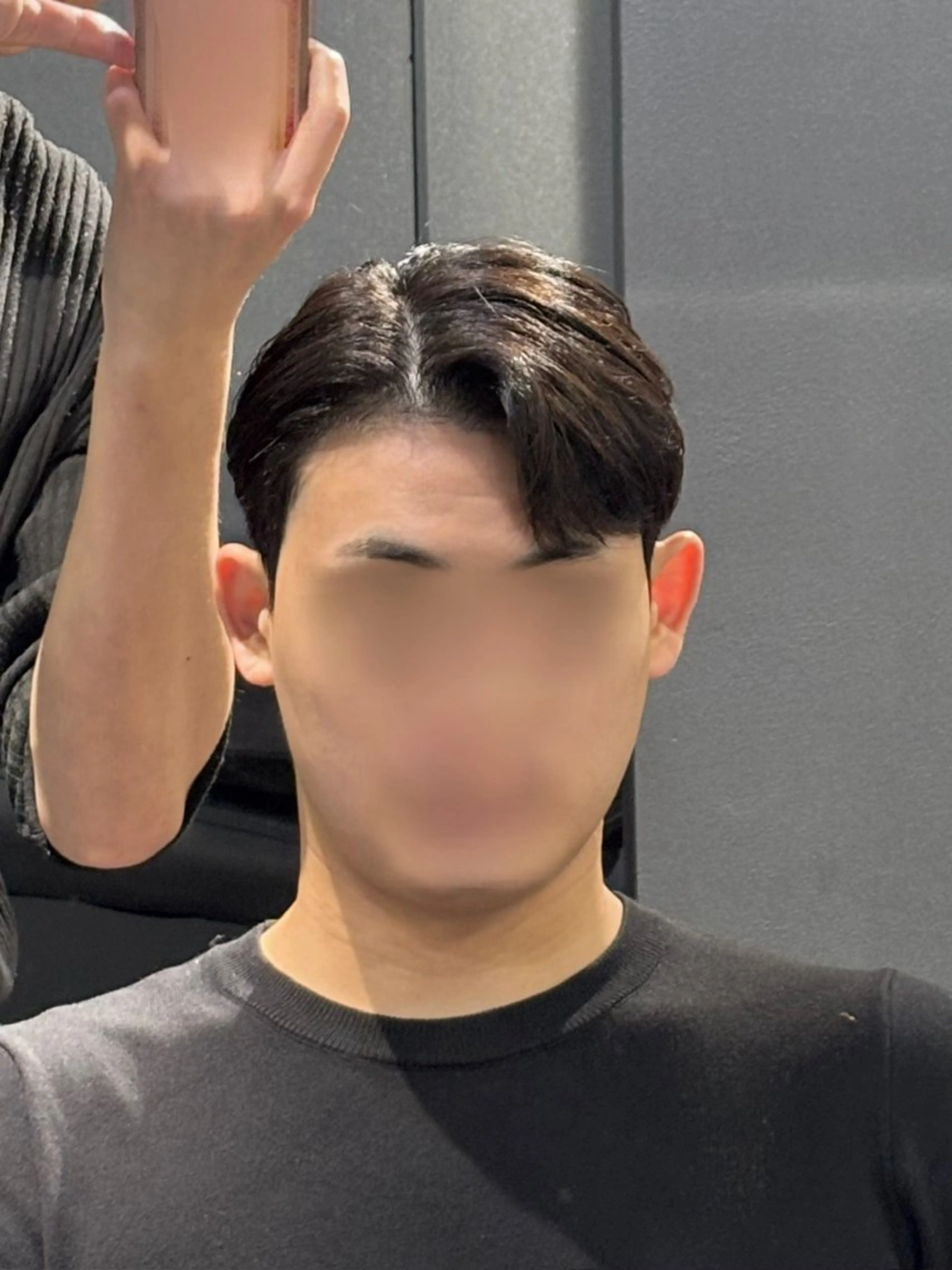 ショート パーマ メンズ 韓国メンズヘア/ ダウンパーマ/歩夢のヘアスタイル