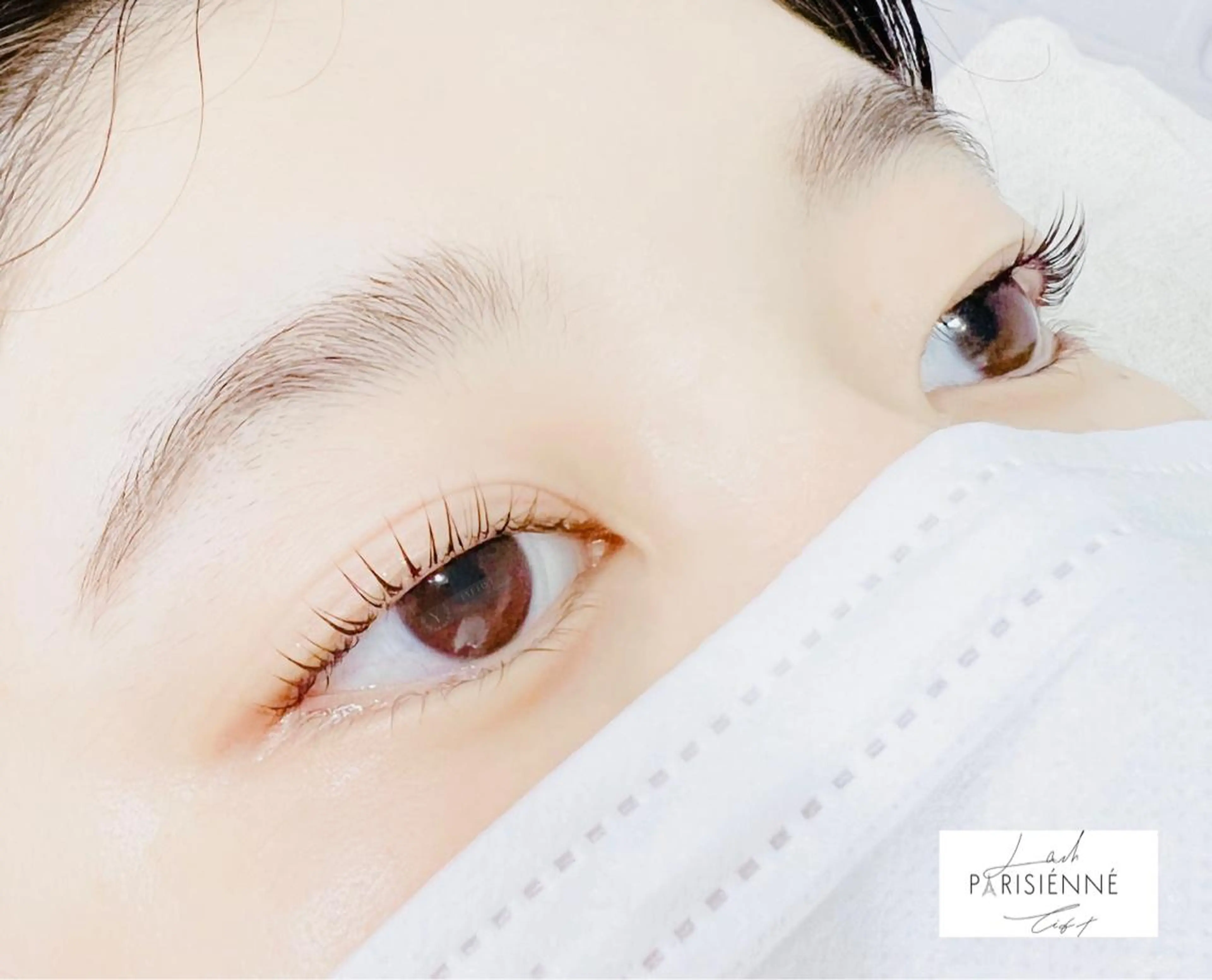 マツエク・マツパ ケラチンラッシュリフト バインドロック Cカール キュート フラットラッシュ マツパ eyelash presh yukaのマツエク・マツパデザイン