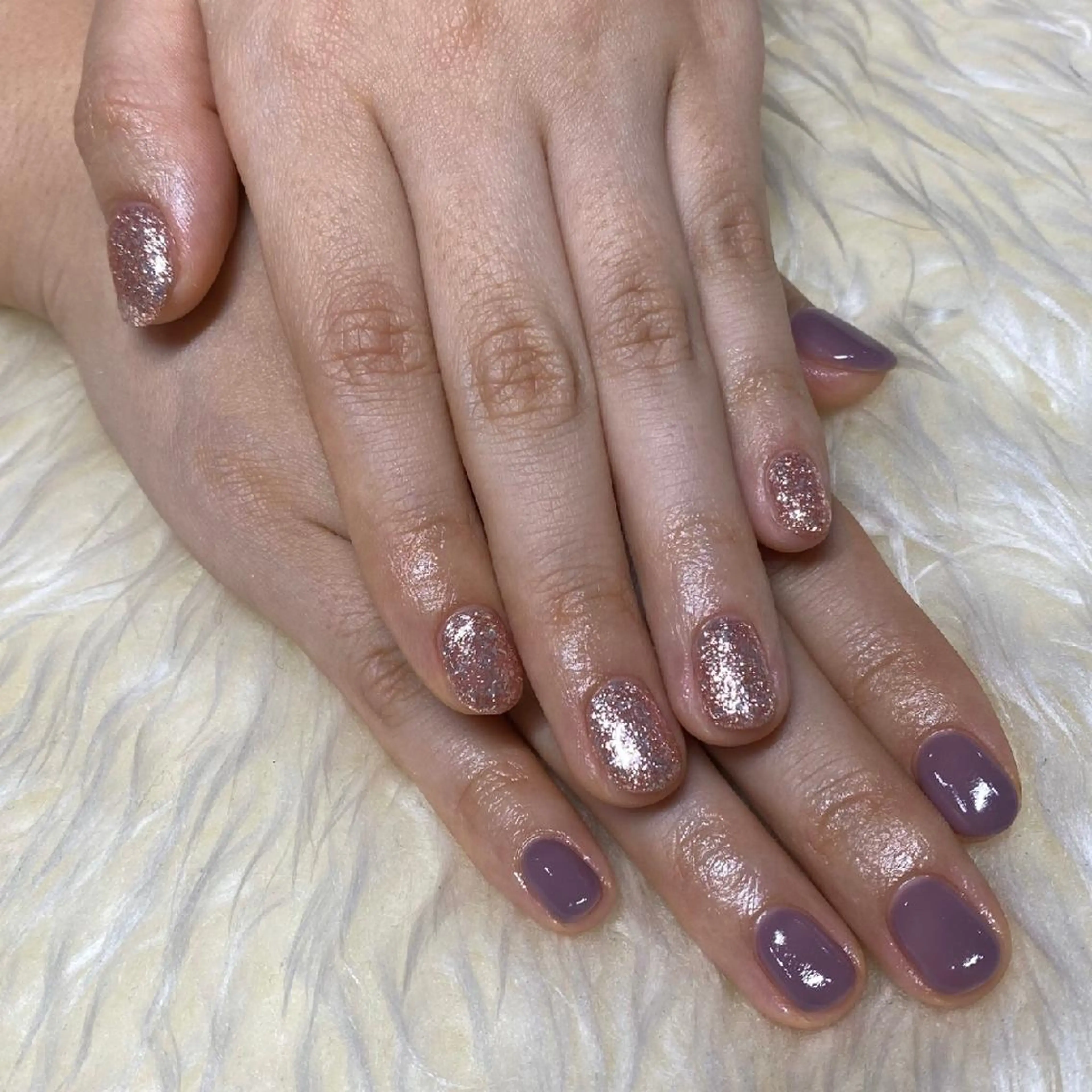 ネイル ワンカラーネイル ハンドネイル Nail&eye Belire 新宿のネイルデザイン
