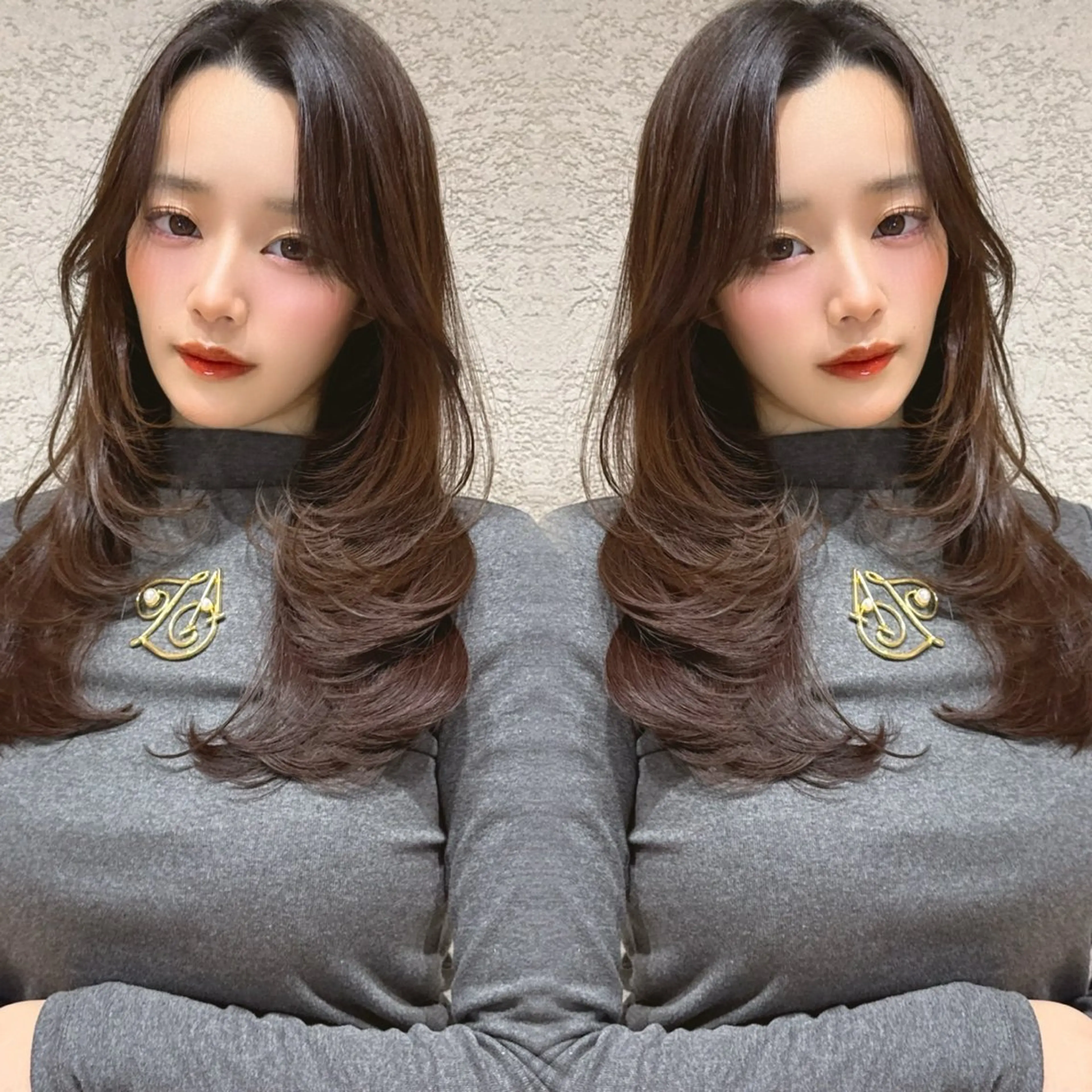 ロング カラー レイヤー/髪質改善 Lond ambreのヘアスタイル