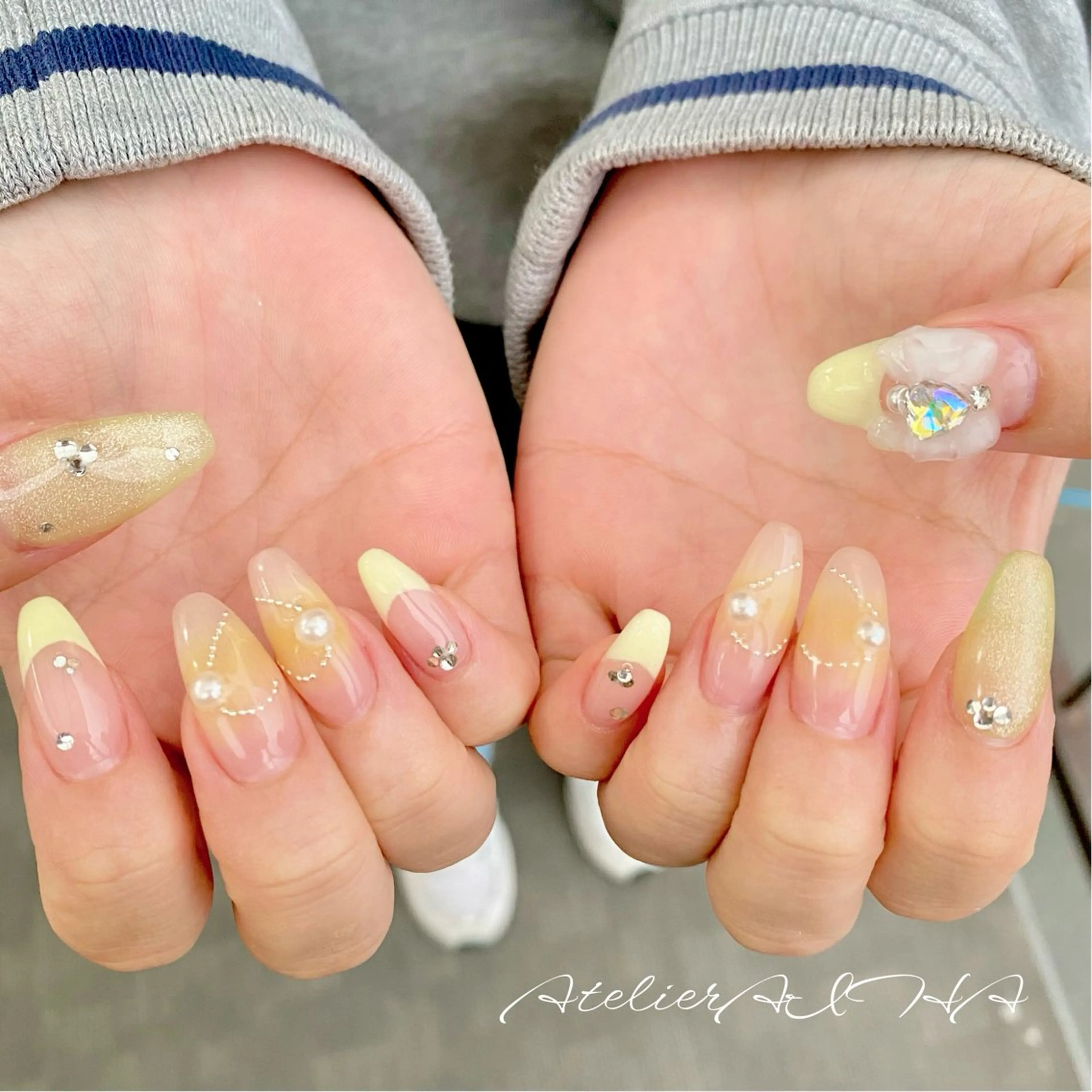 ネイル ハンドネイル アトリエAIHA所属・アトリエAIHA★ フィルイン推奨サロンのネイルデザイン