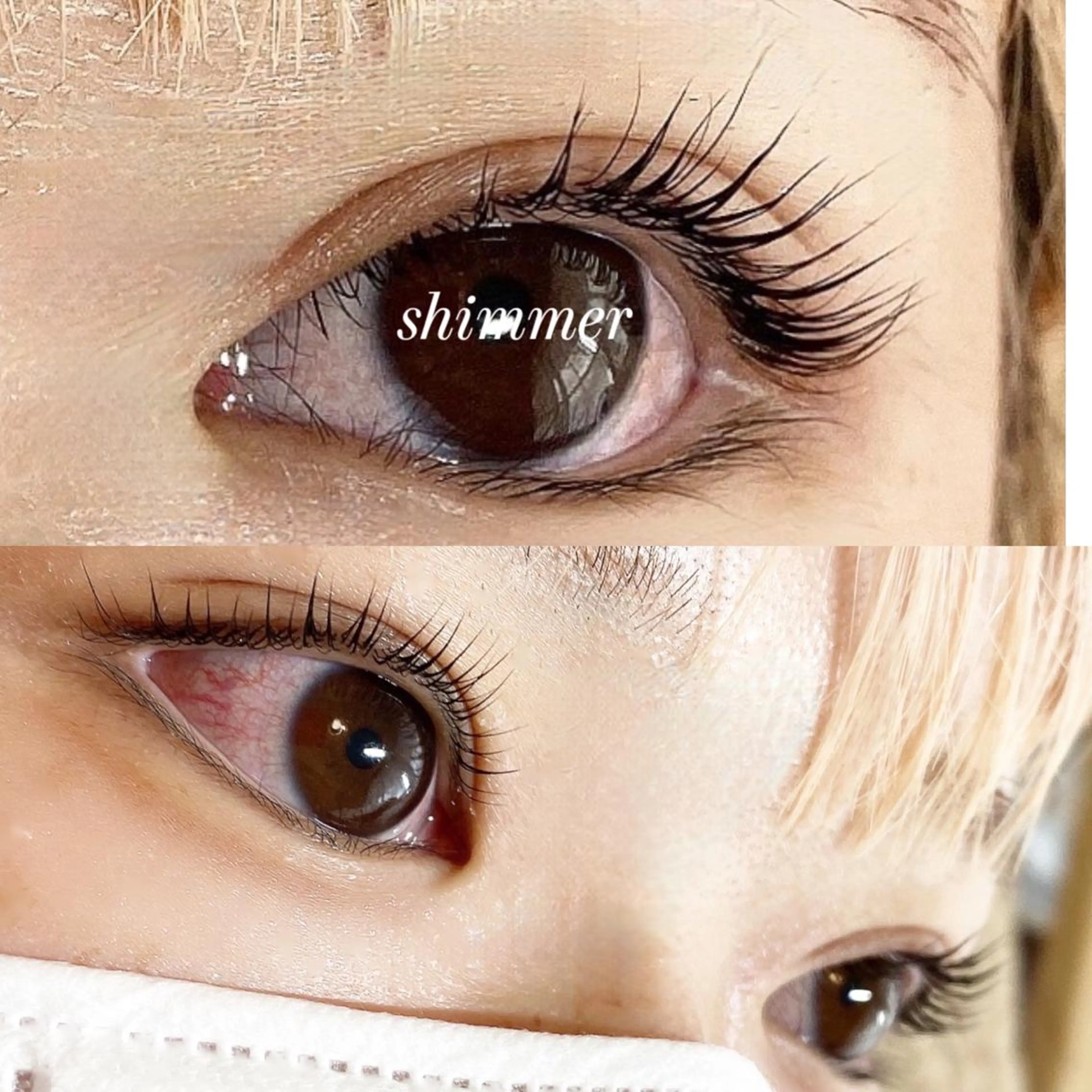 マツエク・マツパ パリジェンヌラッシュリフト shimmer所属・久米 さつきのマツエク・マツパデザイン