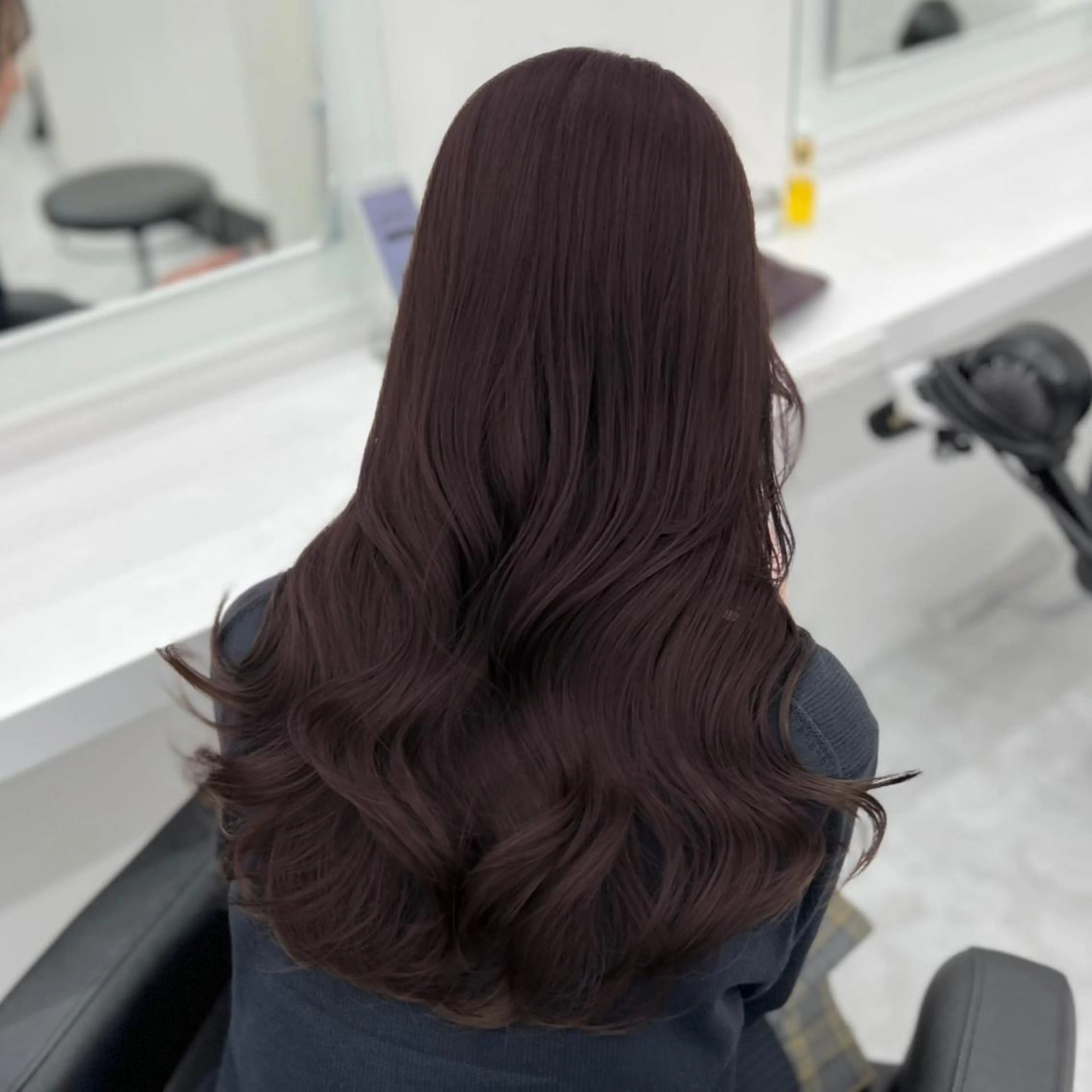 カラー 透明感ラベンダー/ レイヤー/表参道のヘアスタイル