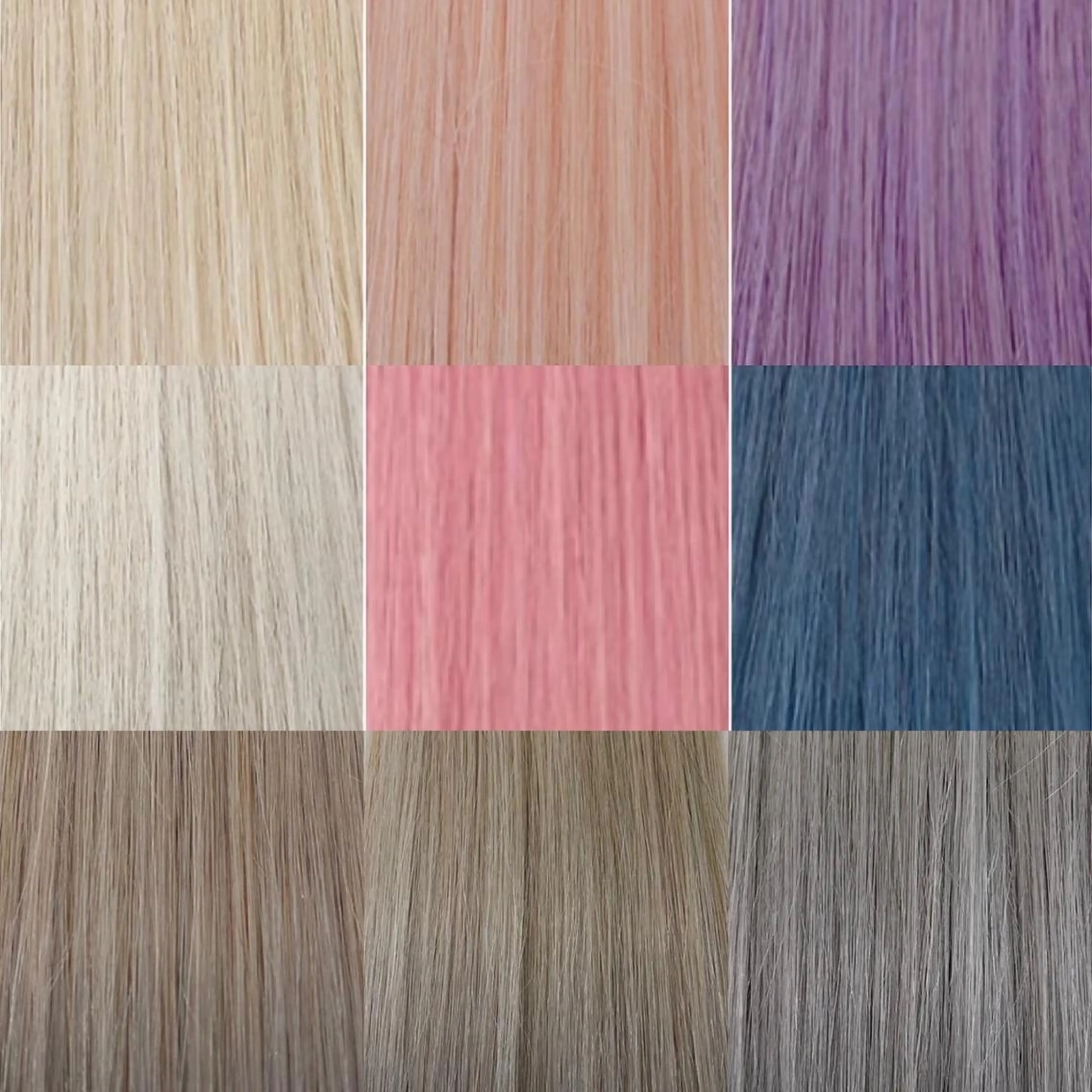 【最高級人毛100％/選べる9種類】ポイントシールエクステ+馴染ませカット【馴染み◎アイロン◎】の写真