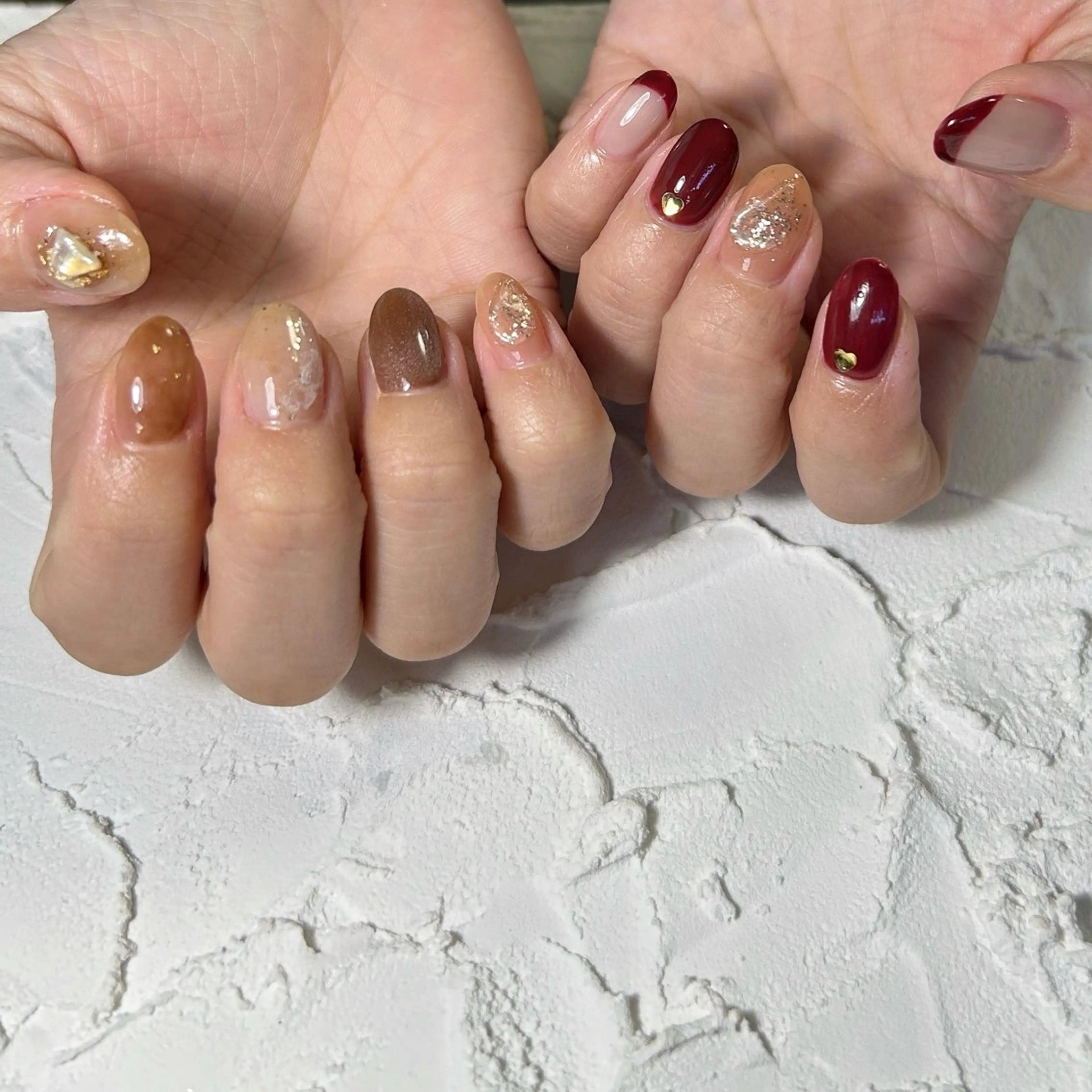 ネイル ニュアンスネイル Lofinails ちひろのネイルデザイン