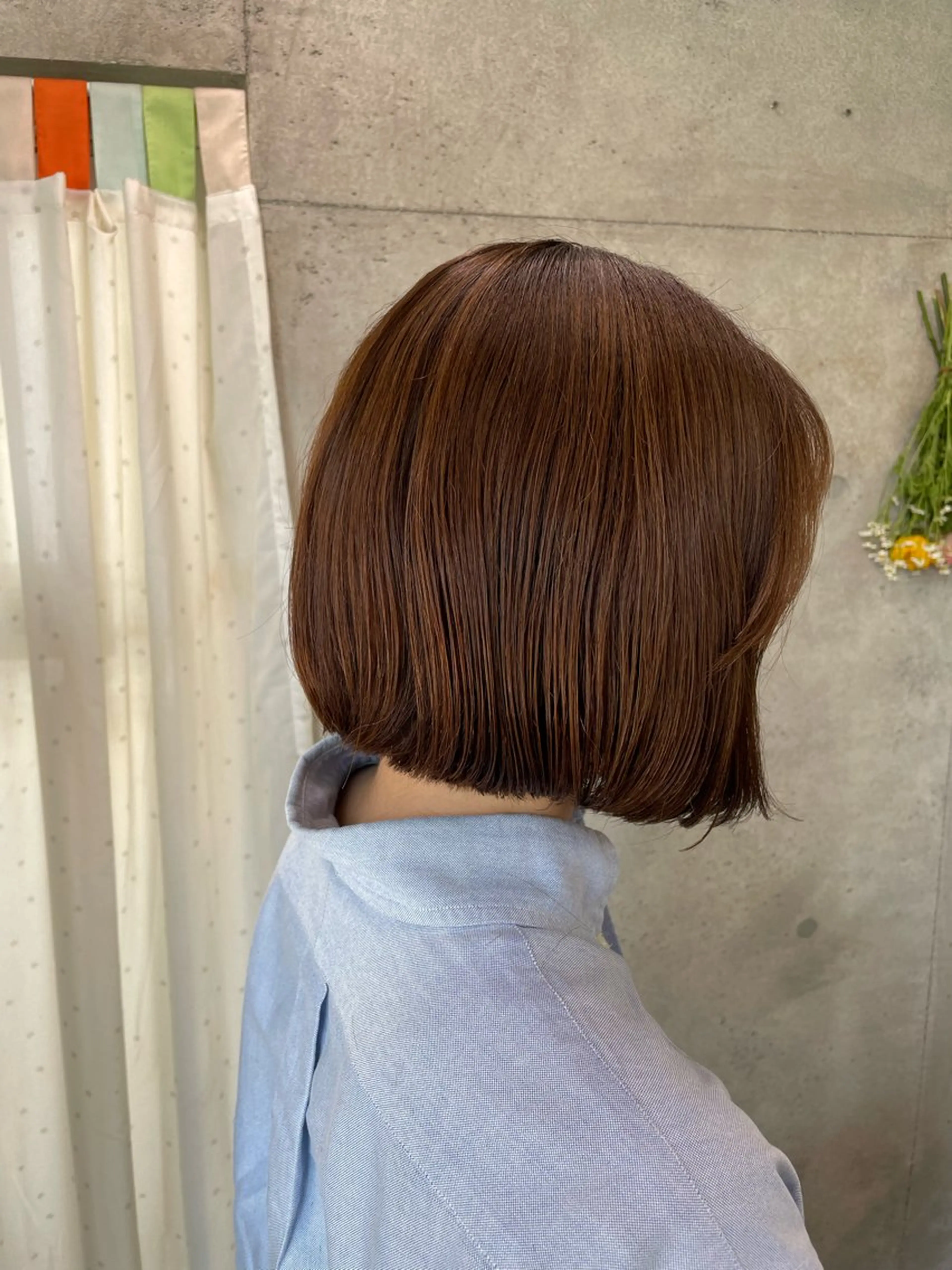 ミディアム ボブ オオダテ　シノミ 大人ショートのヘアスタイル