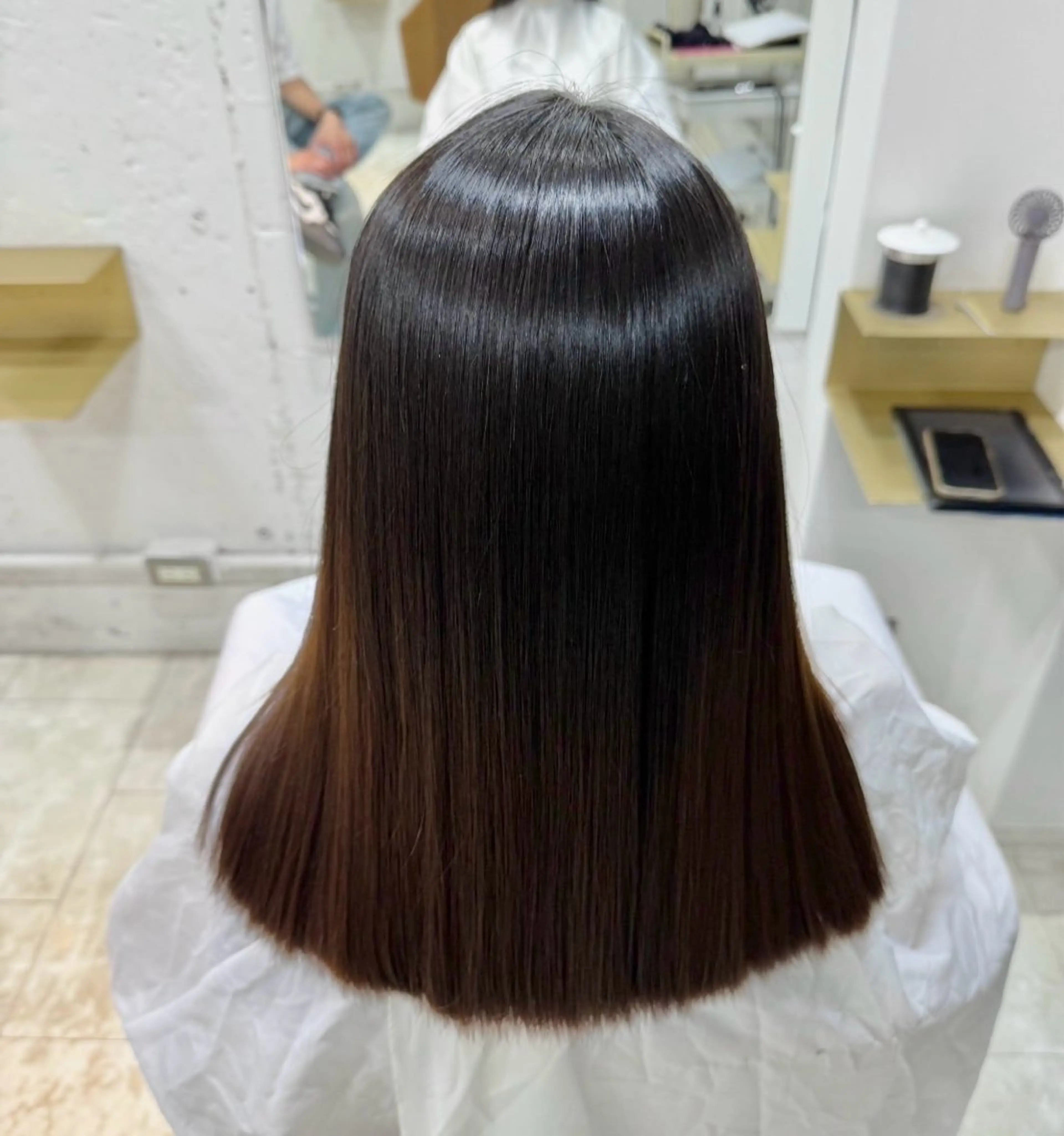 セミロング Nanaho OROモデル募集中♡のヘアスタイル