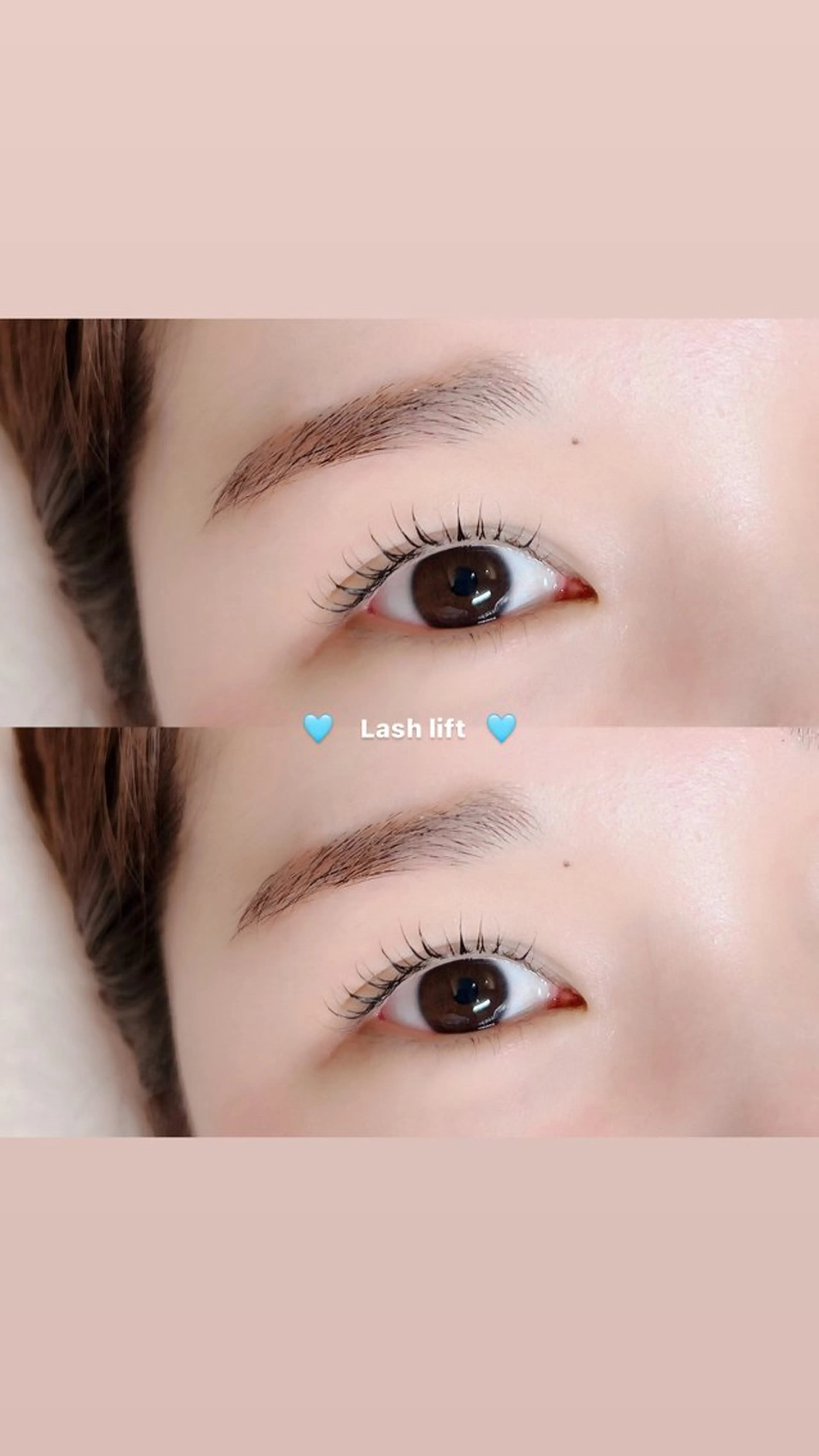 マツエク・マツパ 一重×まつ毛パーマ 🌈透明感カラー アヤナ🎨のヘアスタイル