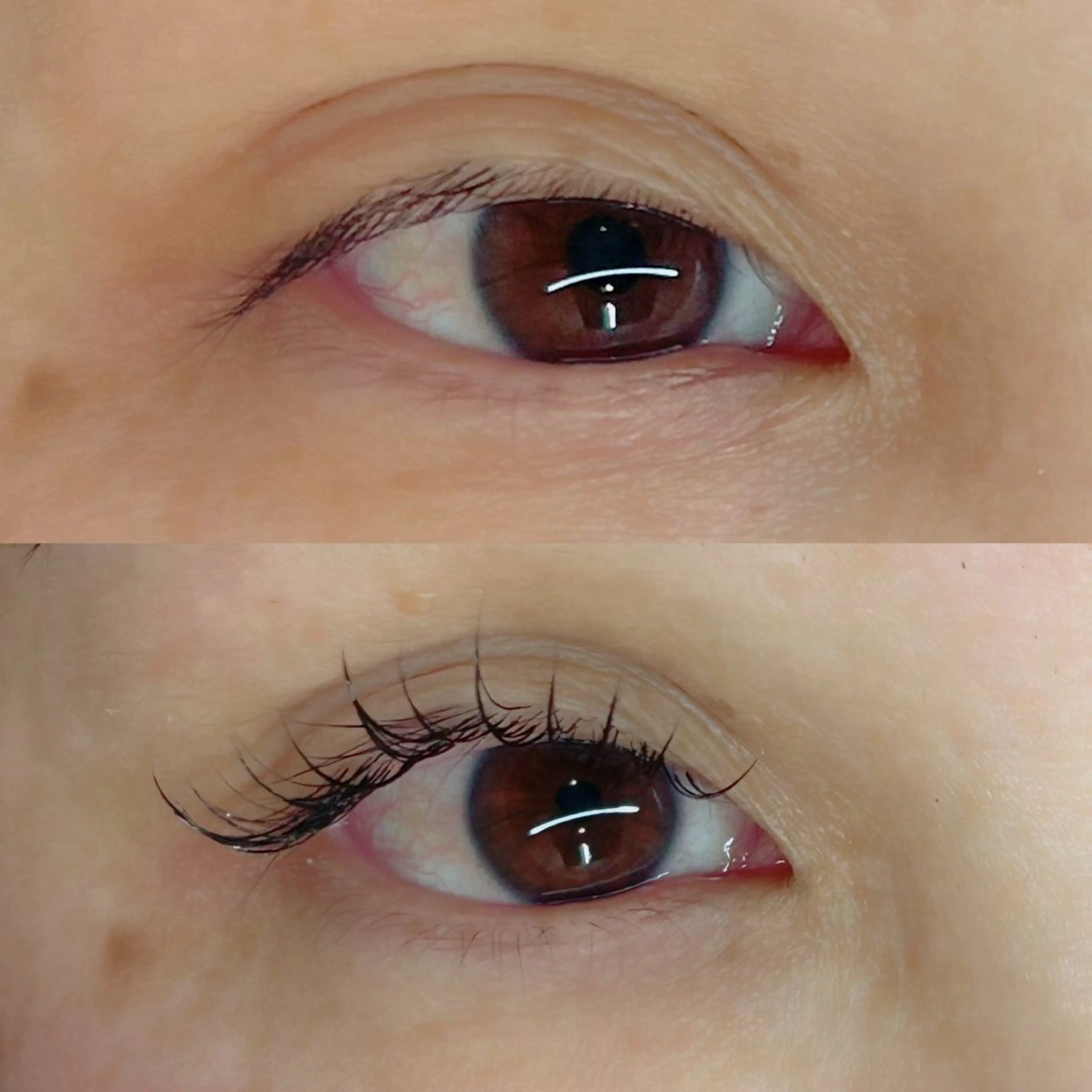 マツエク・マツパ Cカール 目尻長め 【愛され眉毛作る人】 nozomiのマツエク・マツパデザイン