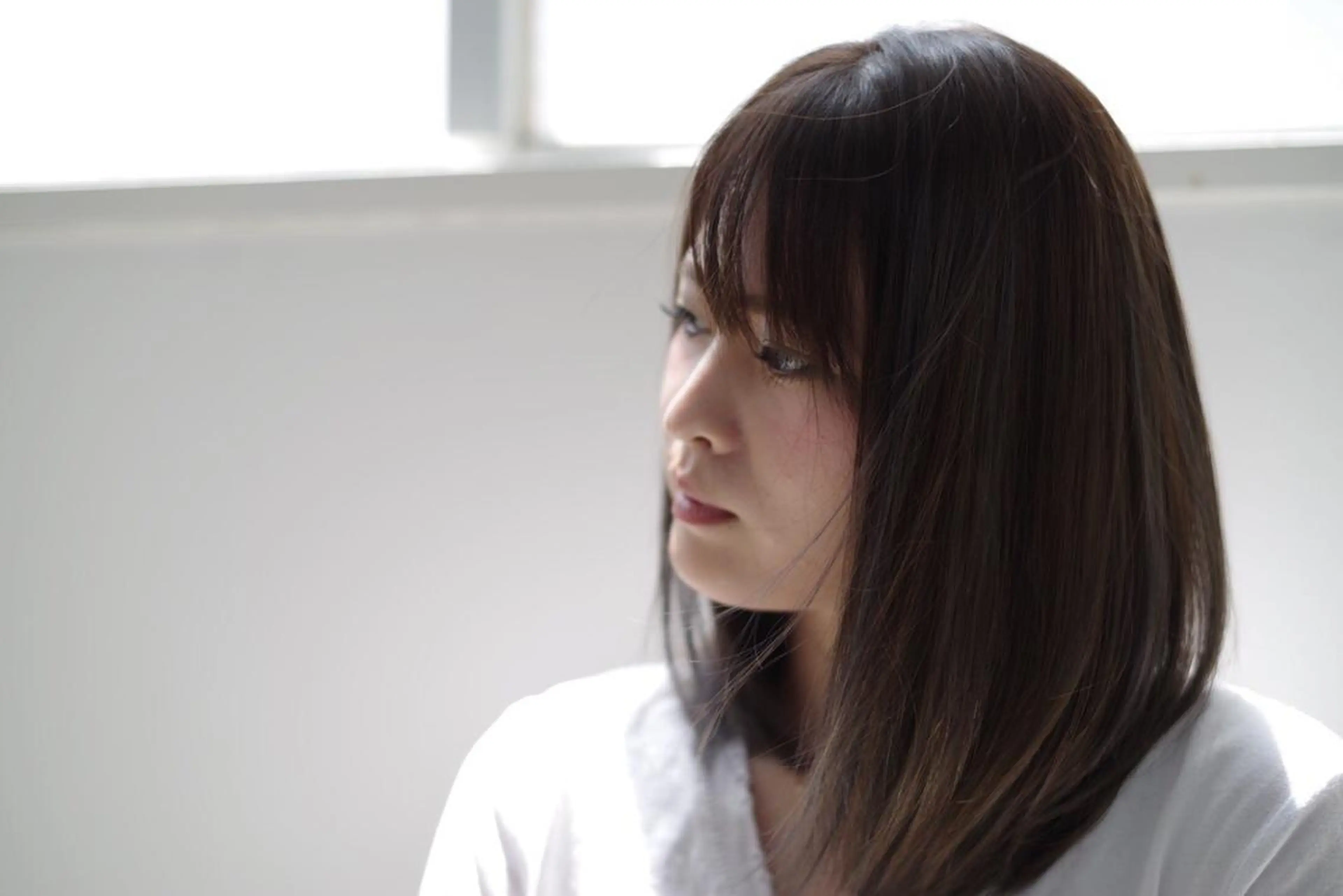 ミディアム カラー アッシュ 透明感カラー ✨🌿大人可愛い愛さ れhair🌿✨松本のヘアスタイル