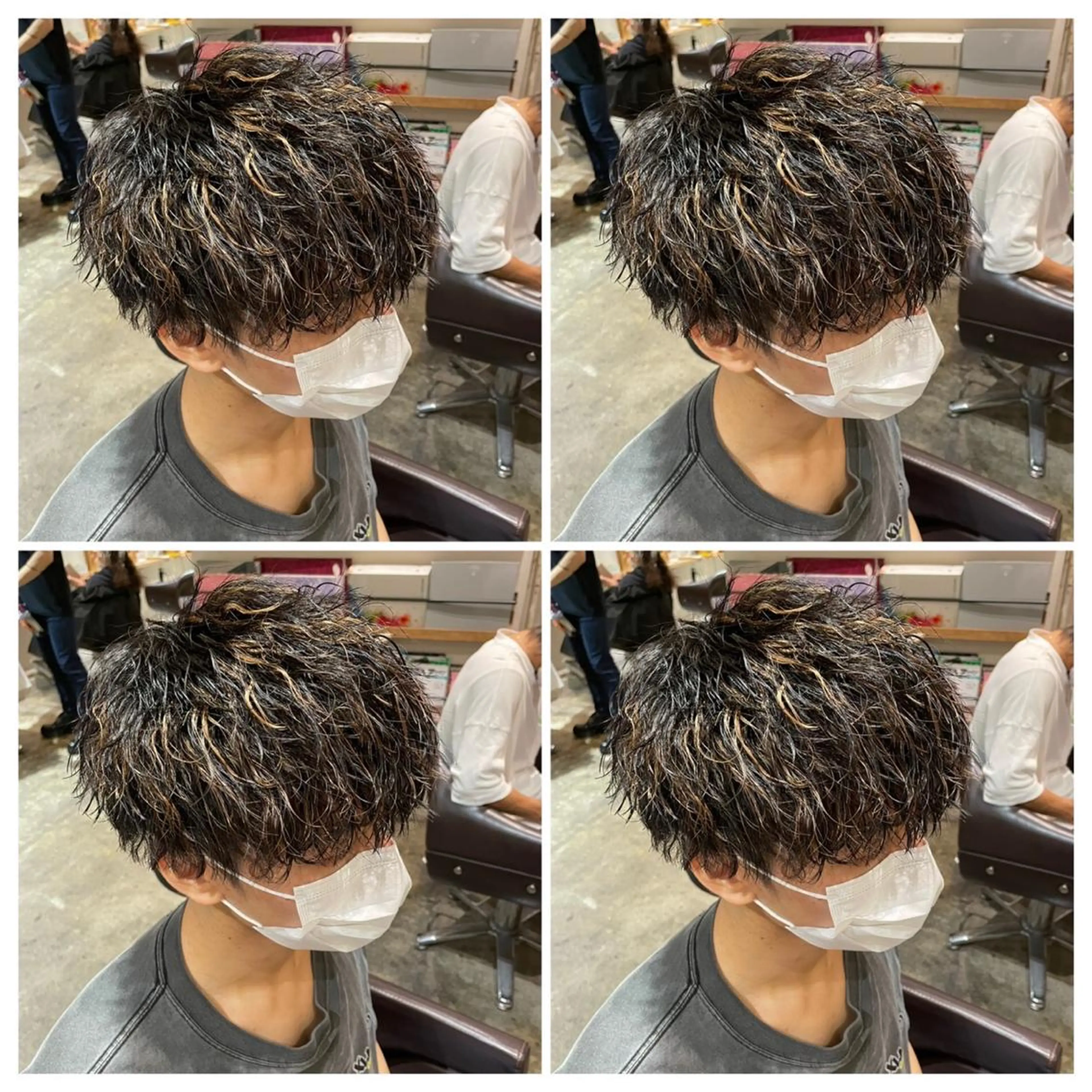 メンズ カット ヘアセット 👑メンズパーマ特化 店長望月謙二郎👑のヘアスタイル