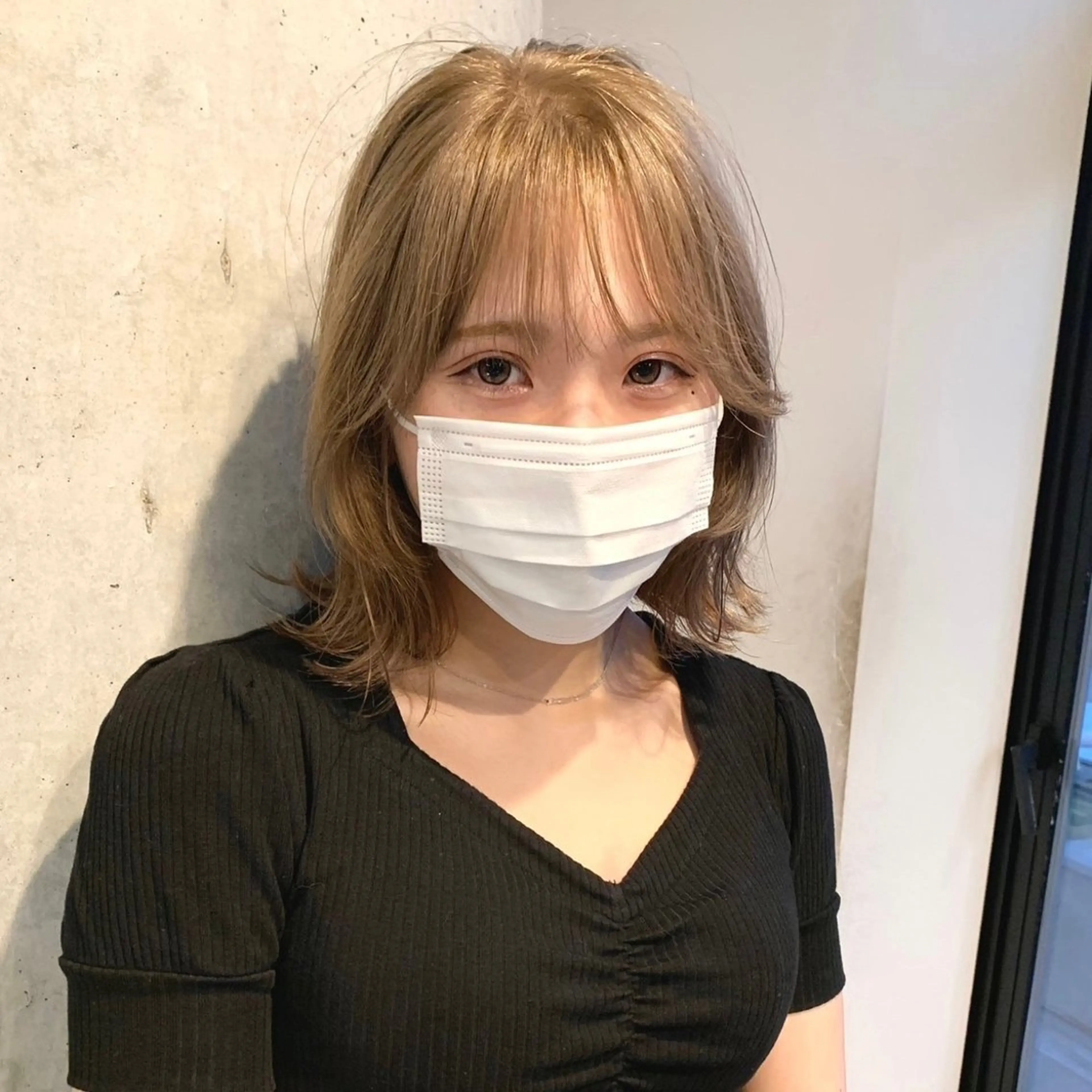 【ご新規様限定📣】前髪/顔周りカット+艶カラー+オージュアクイックトリートメント🎯の写真