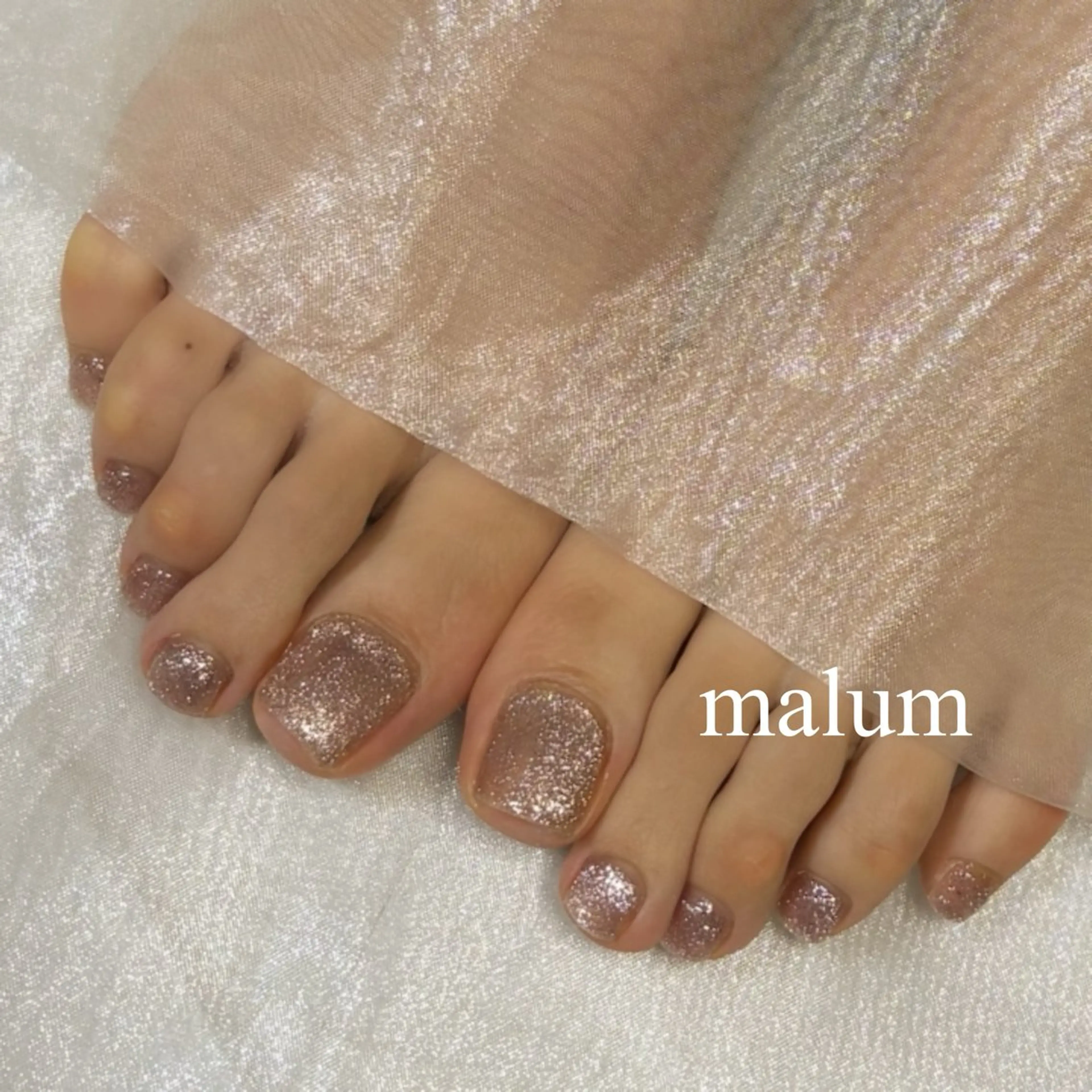 ネイル フットネイル malum nailのネイルデザイン