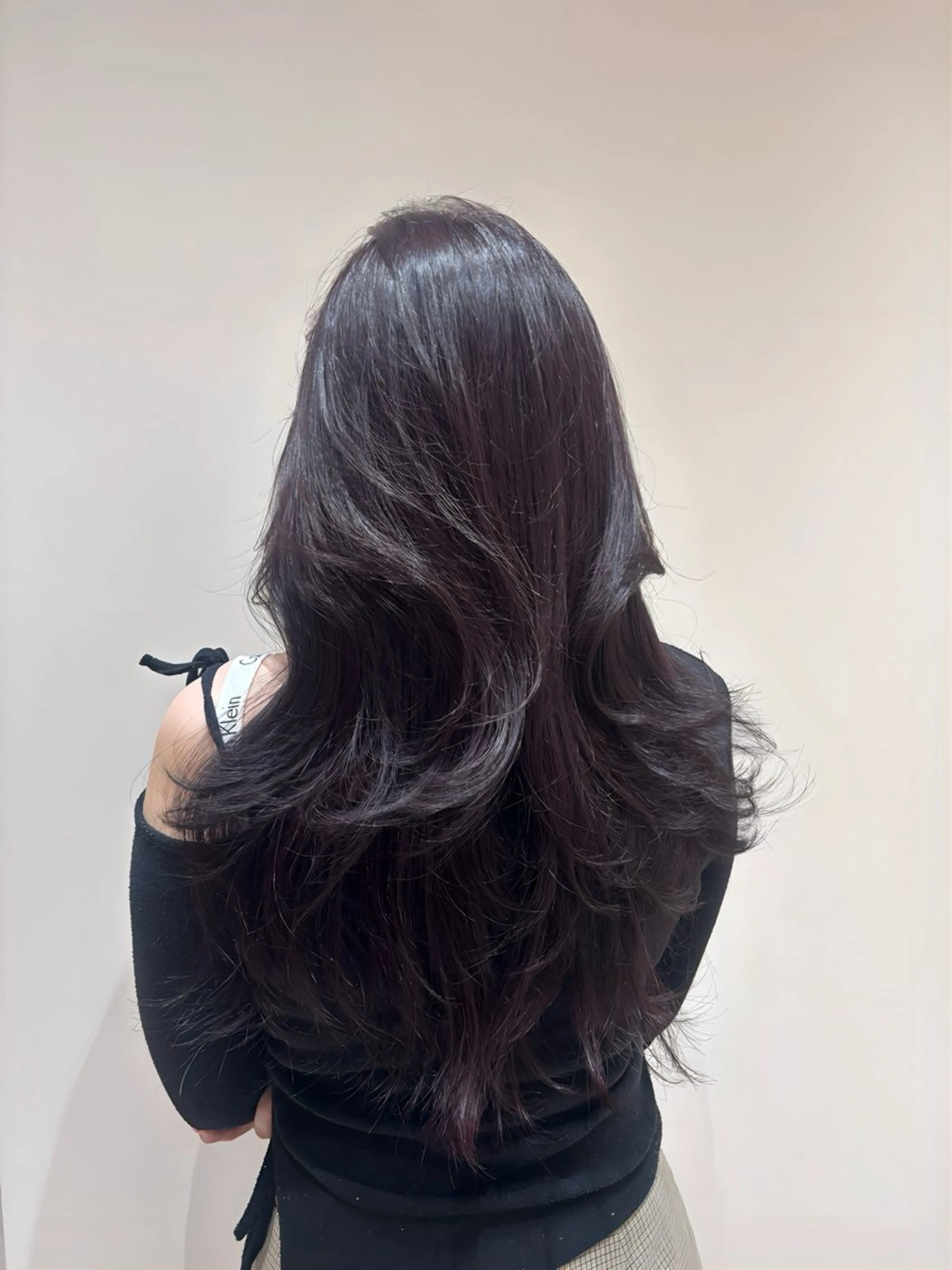 ロング カット ヘアカラー トリートメント 韓国レイヤーカット/ 🩶HARUKA🩶のヘアスタイル