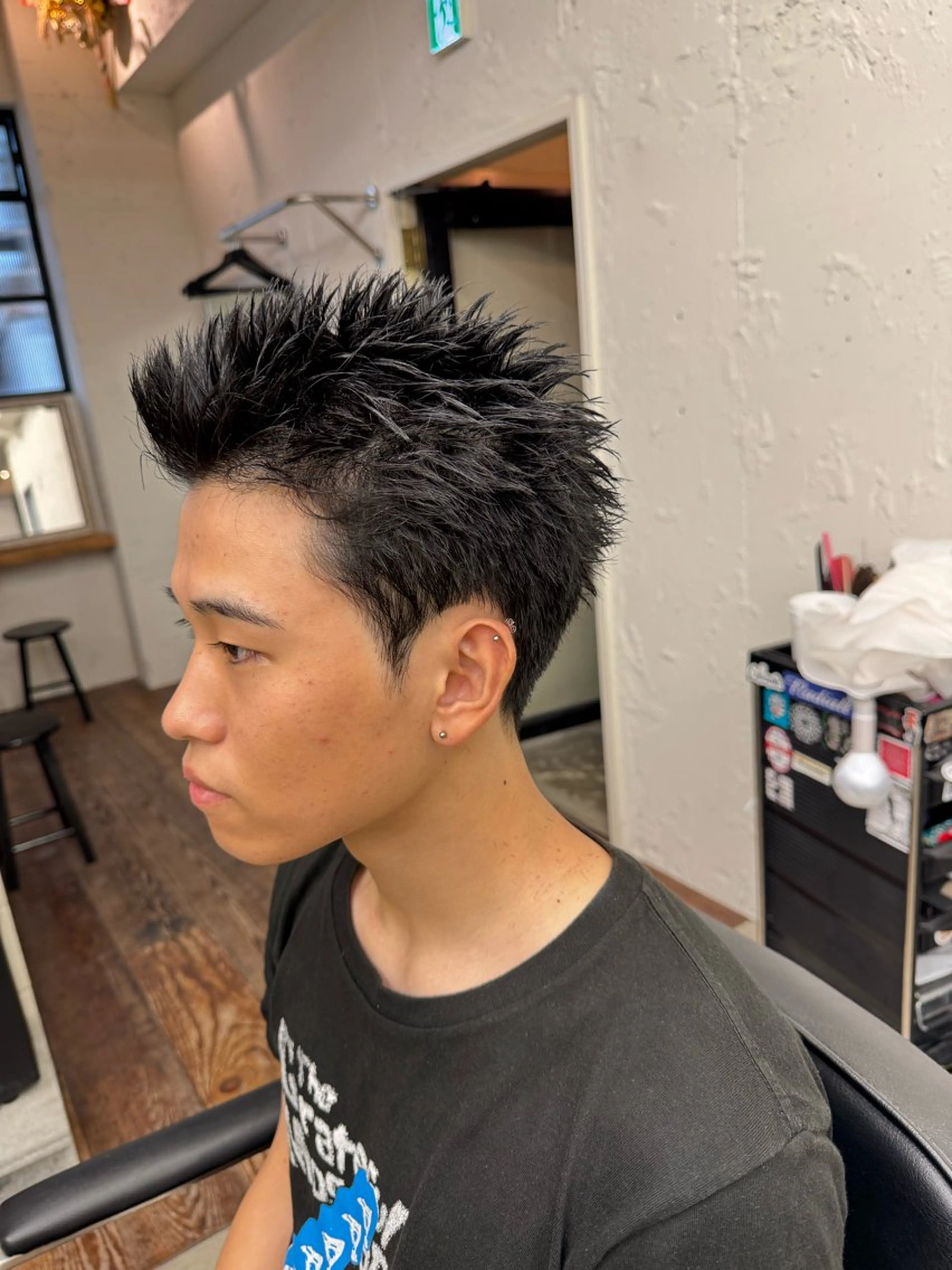 ショート メンズ メンズショート スパイキーショート 刈り上げ ショートヘア カット トリートメント 💈メンズ特化💈 TASUKUのヘアスタイル