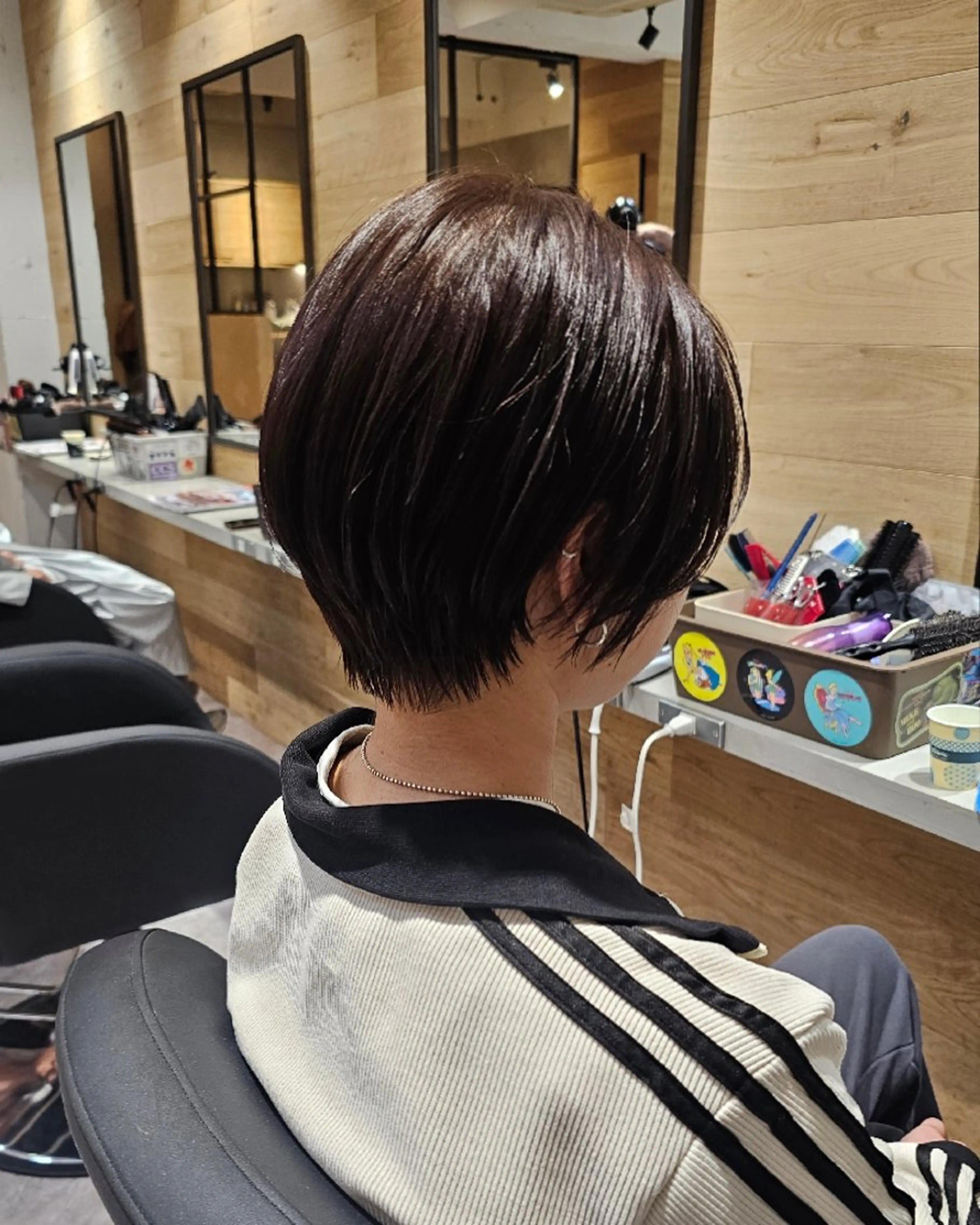 ショート カット ヘアカラー トリートメント Ayu🐾 ブリーチ無しカラーのヘアスタイル