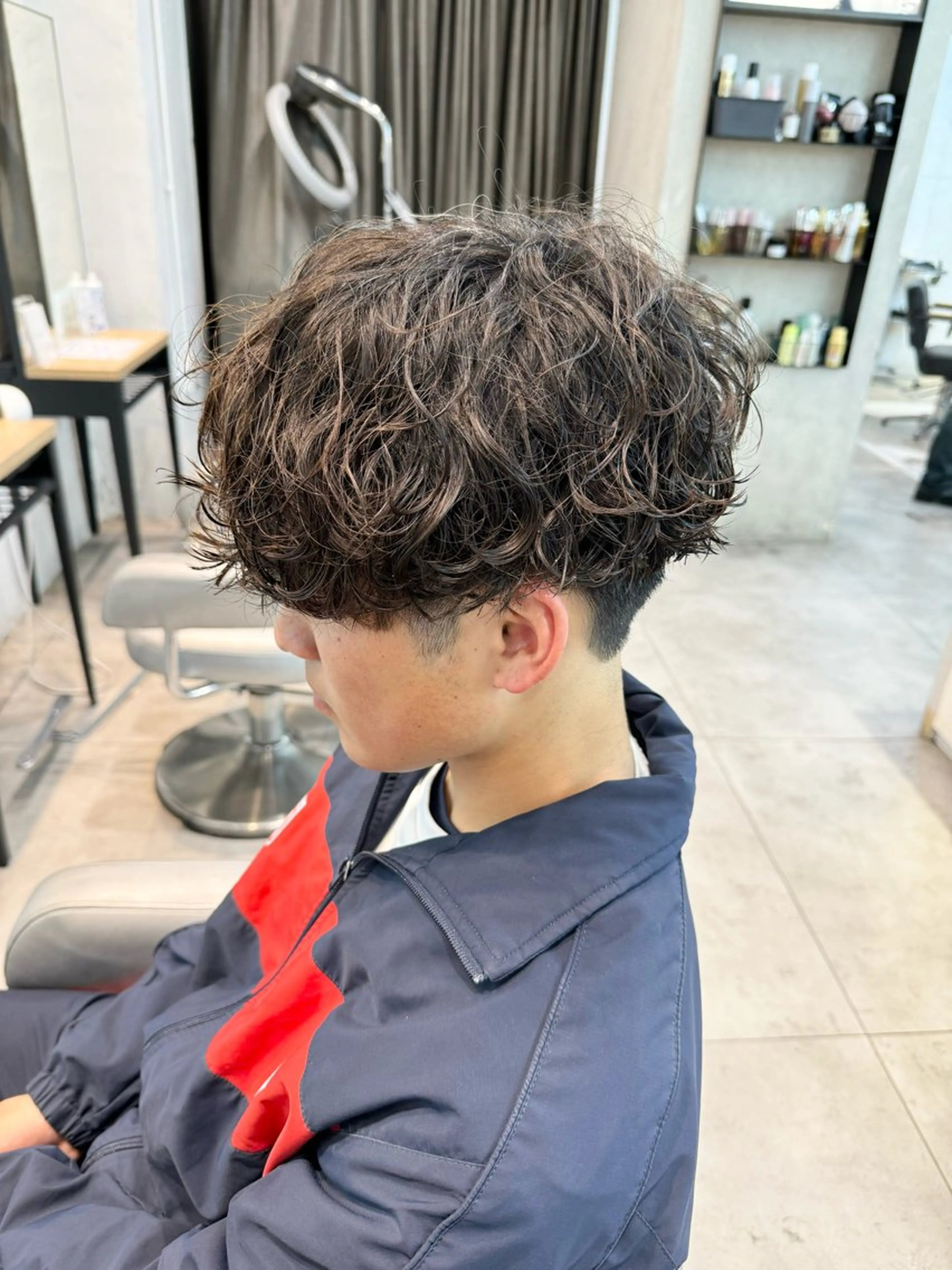 ショート パーマ メンズ パーマ HARE &nail ☪️remiのヘアスタイル