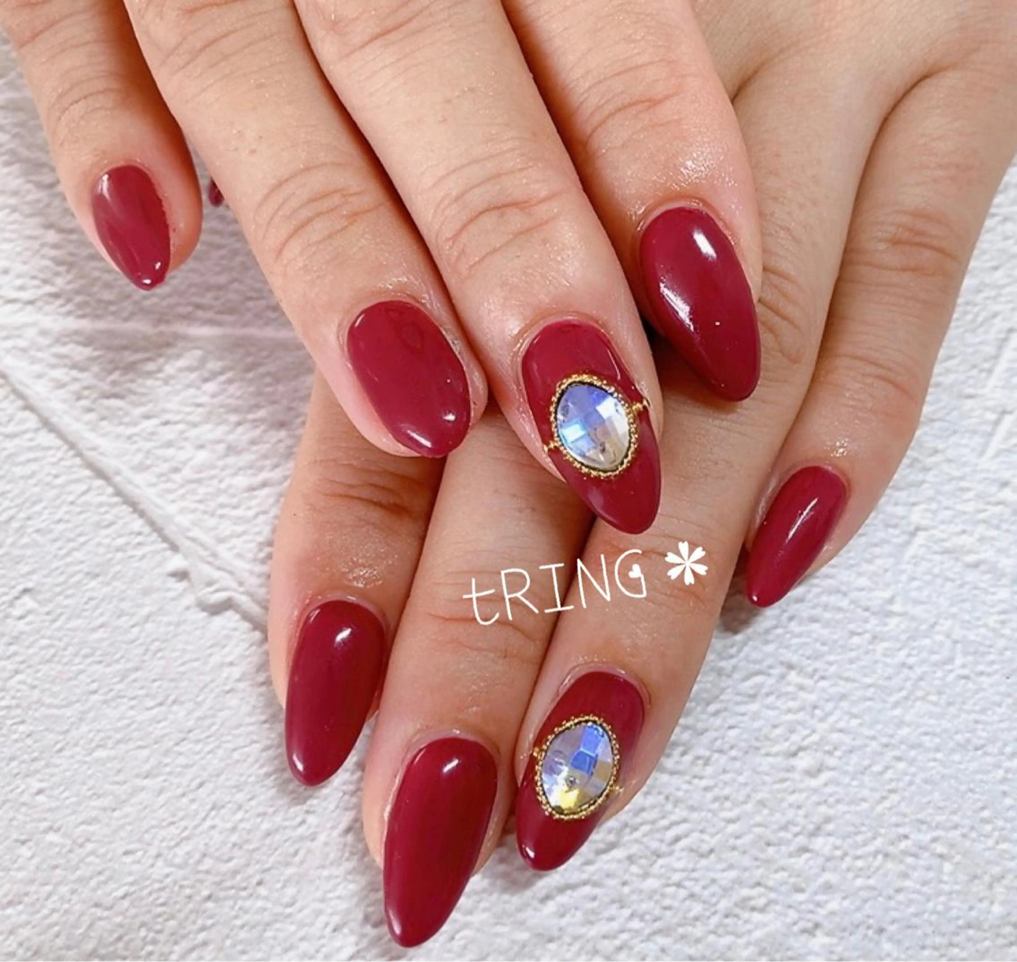 ネイル ハンドネイル tRING＊ しいの木台のネイルデザイン