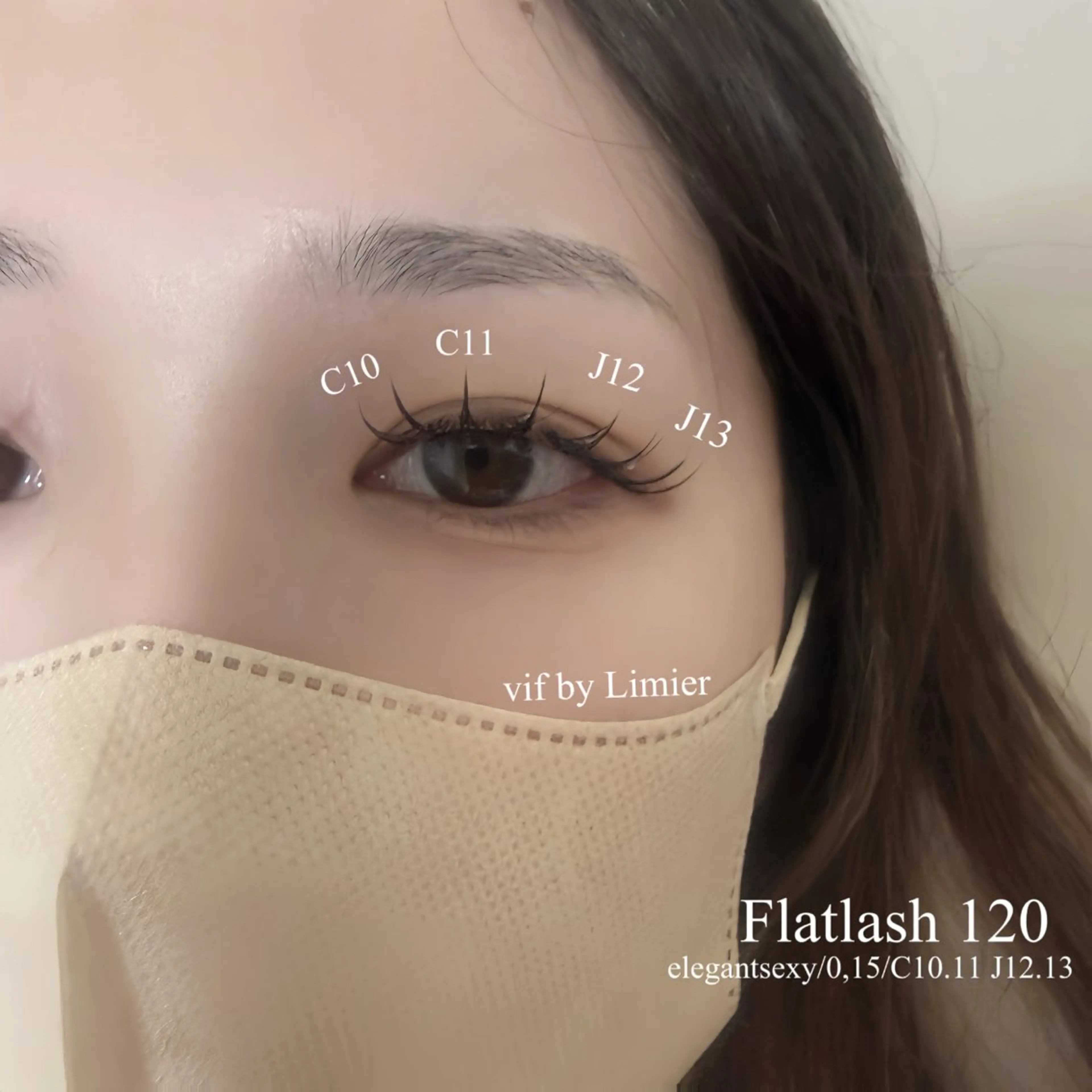 新規限定《フラットラッシュ120本》の写真