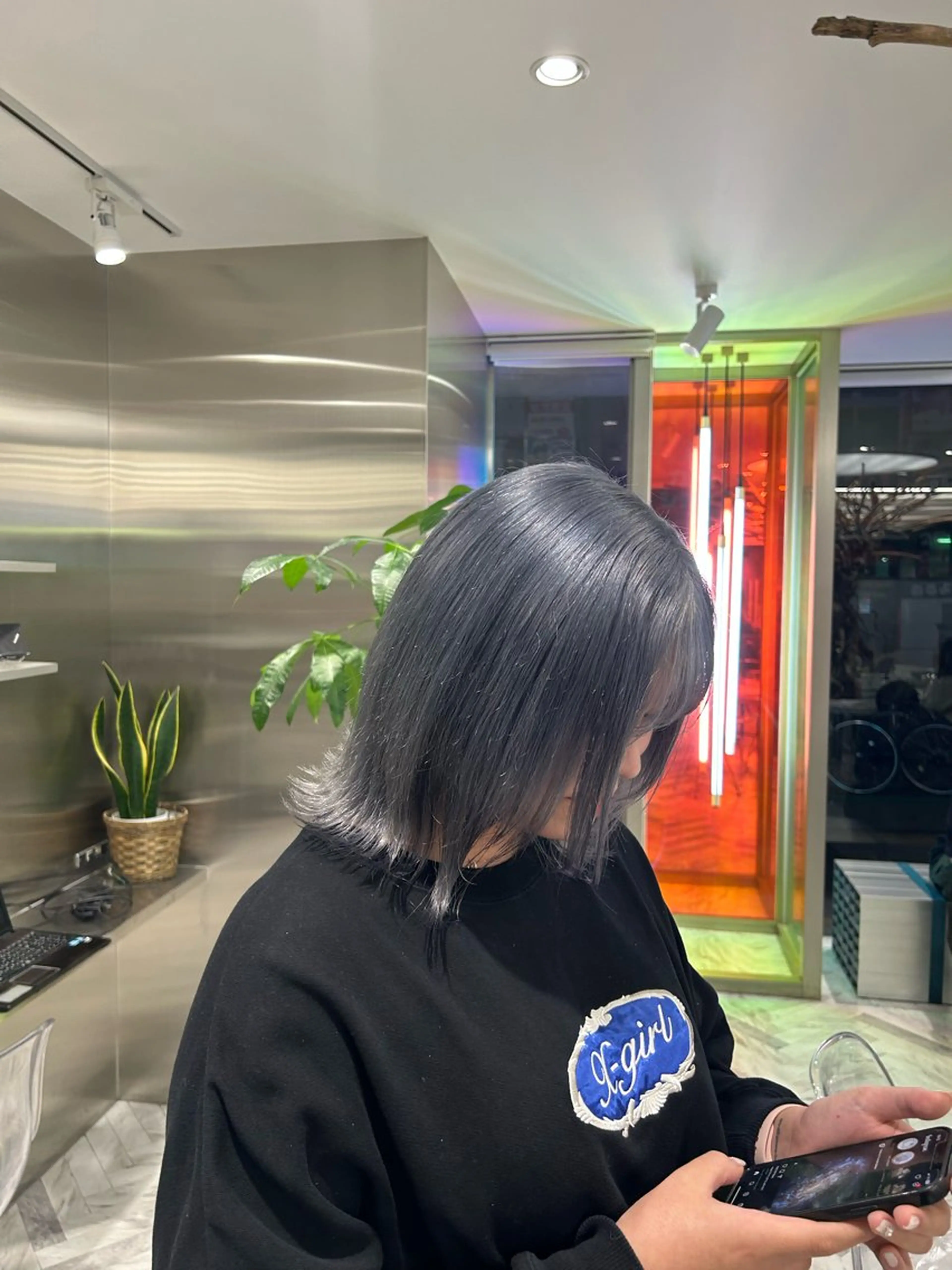 ミディアム カラー ヘアカラー メンズ/ボブ/パーマ /くるみのマツエク・マツパデザイン