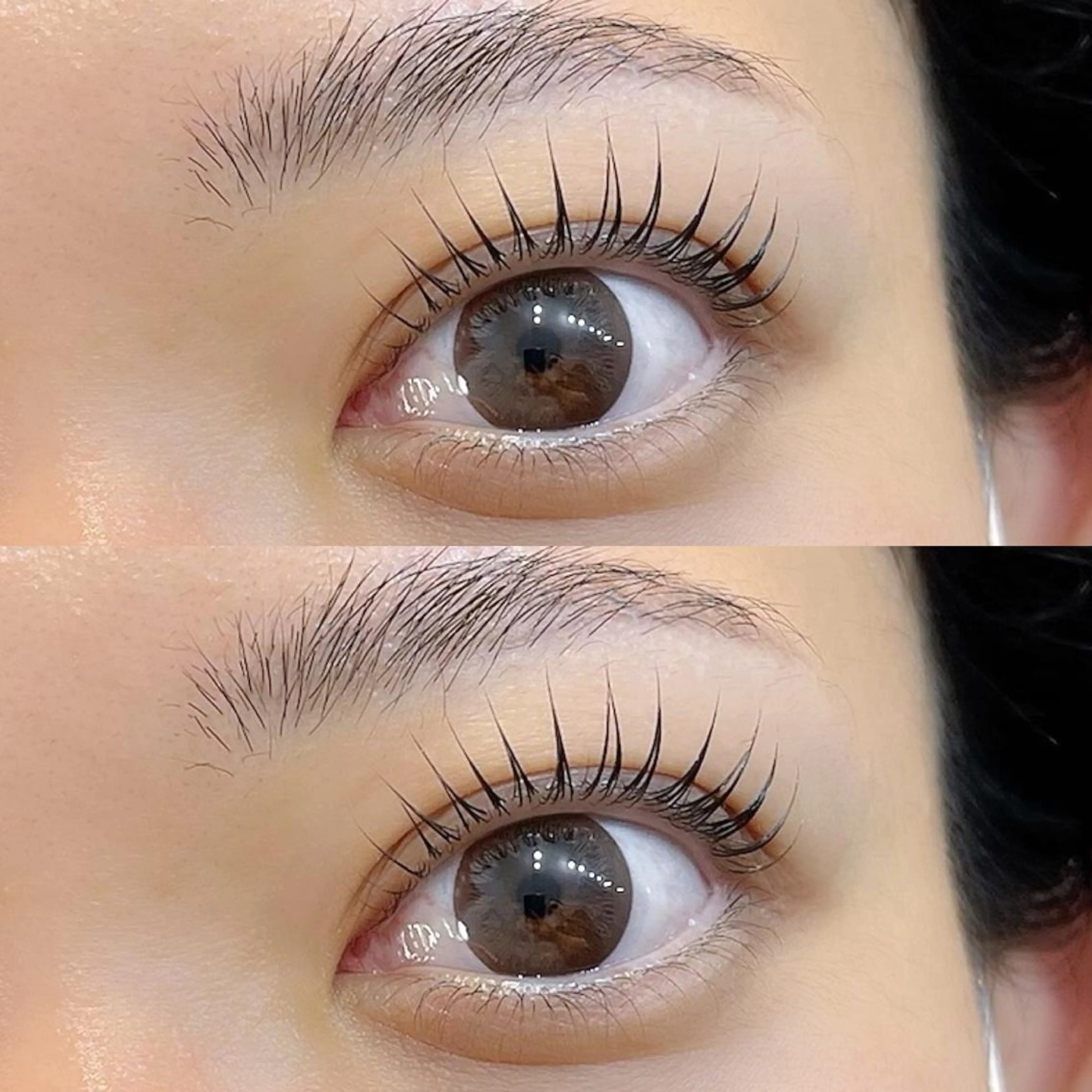 【只今停止中】アイリッドアップパーマ（モデル）※空き時間の問い合わせはご遠慮ください。の写真