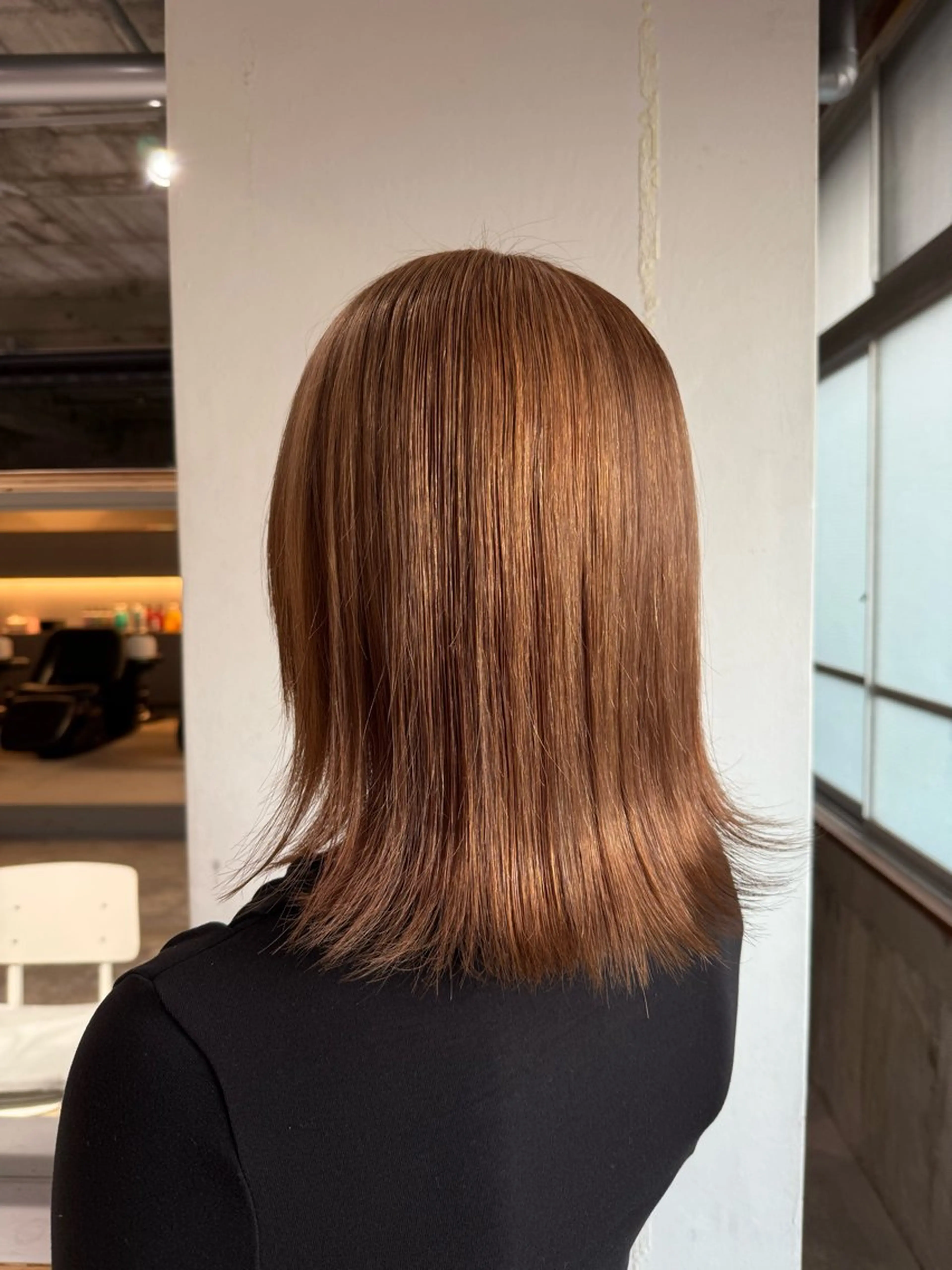 ミディアム ヘアカラー 山下 聖愛羅のマツエク・マツパデザイン