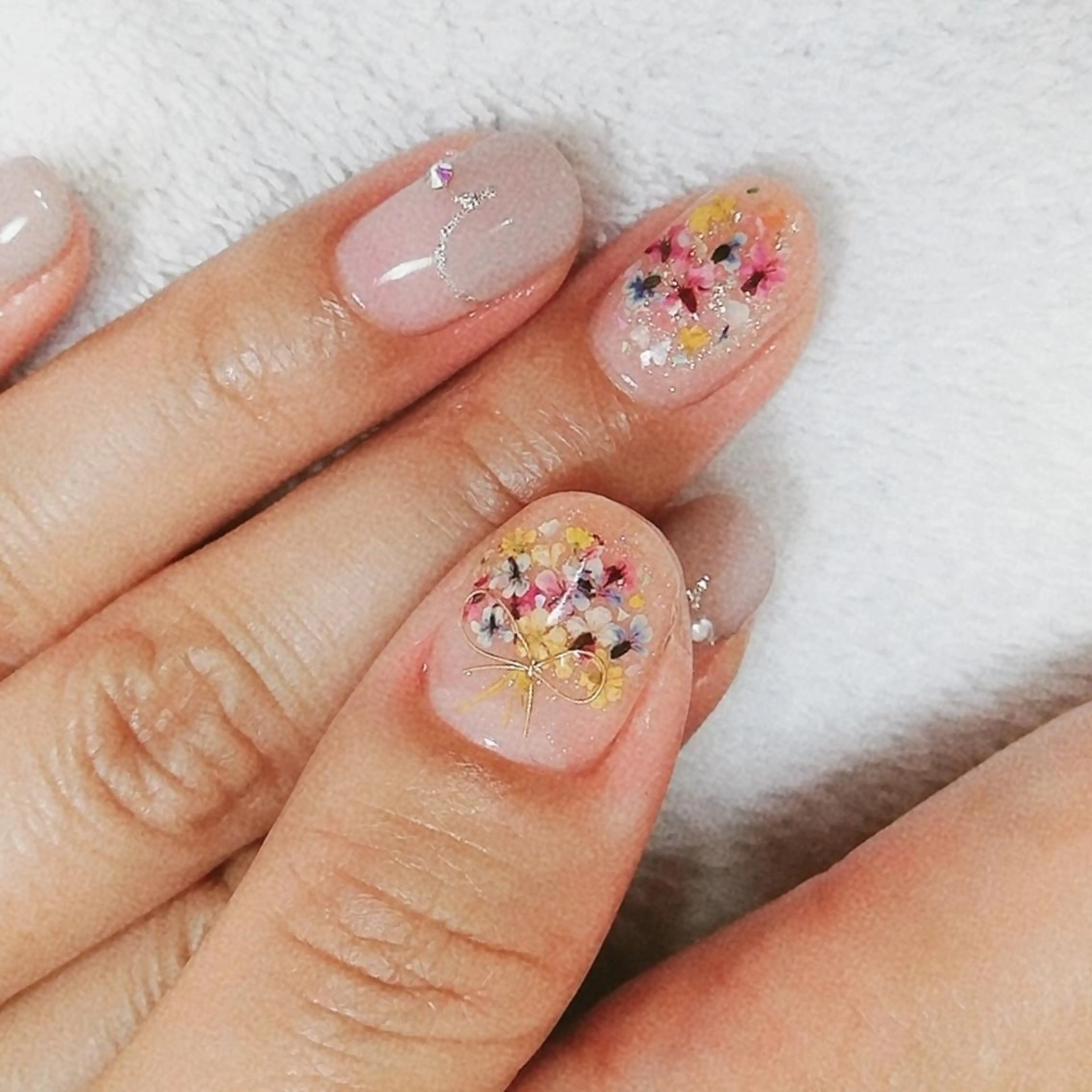 ネイル アートネイル 持ち込み ハンドネイル 柴崎 美幸のネイルデザイン