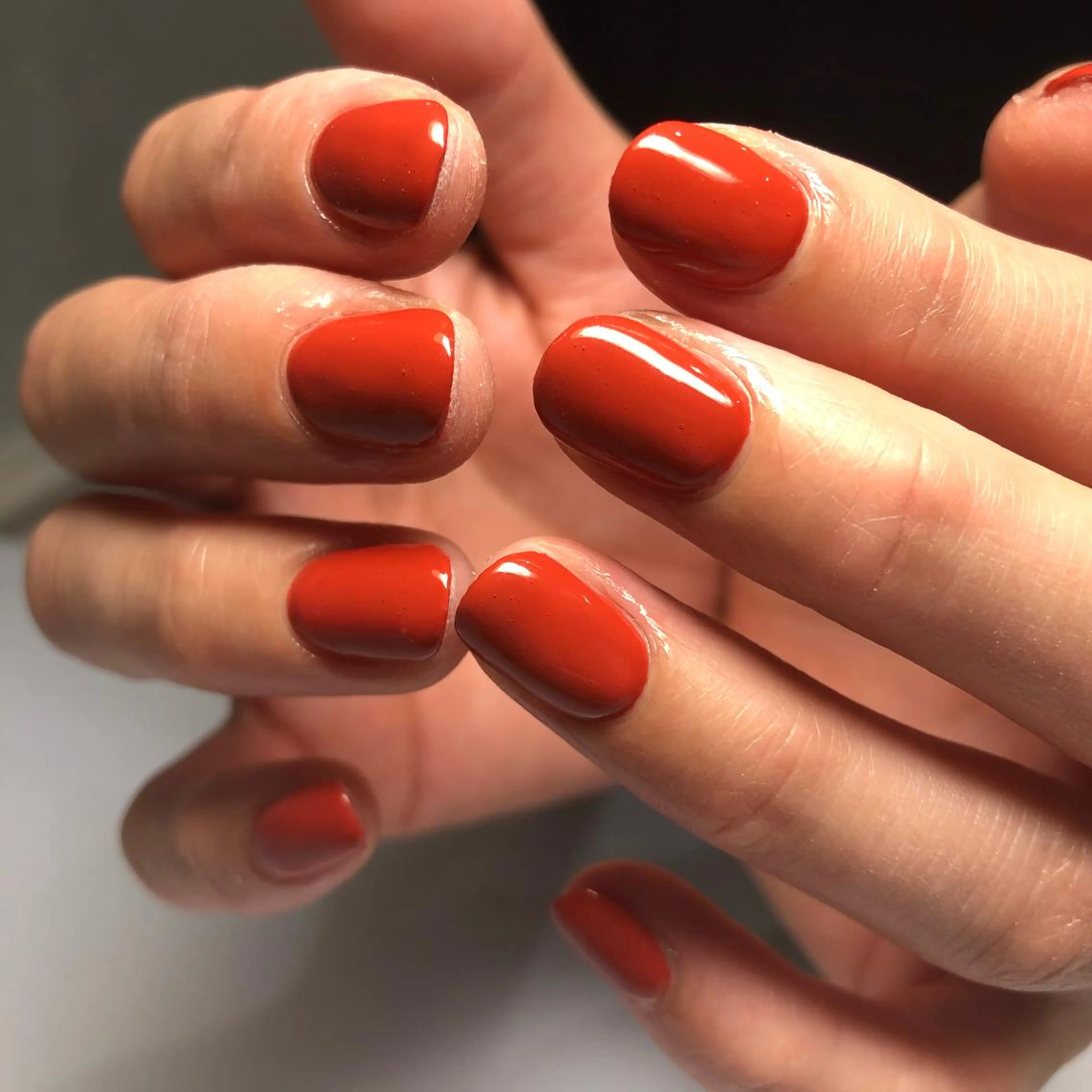 ネイル ボルドー ワンカラーネイル Serenity by Mari所属・Shinozaki mariのネイルデザイン