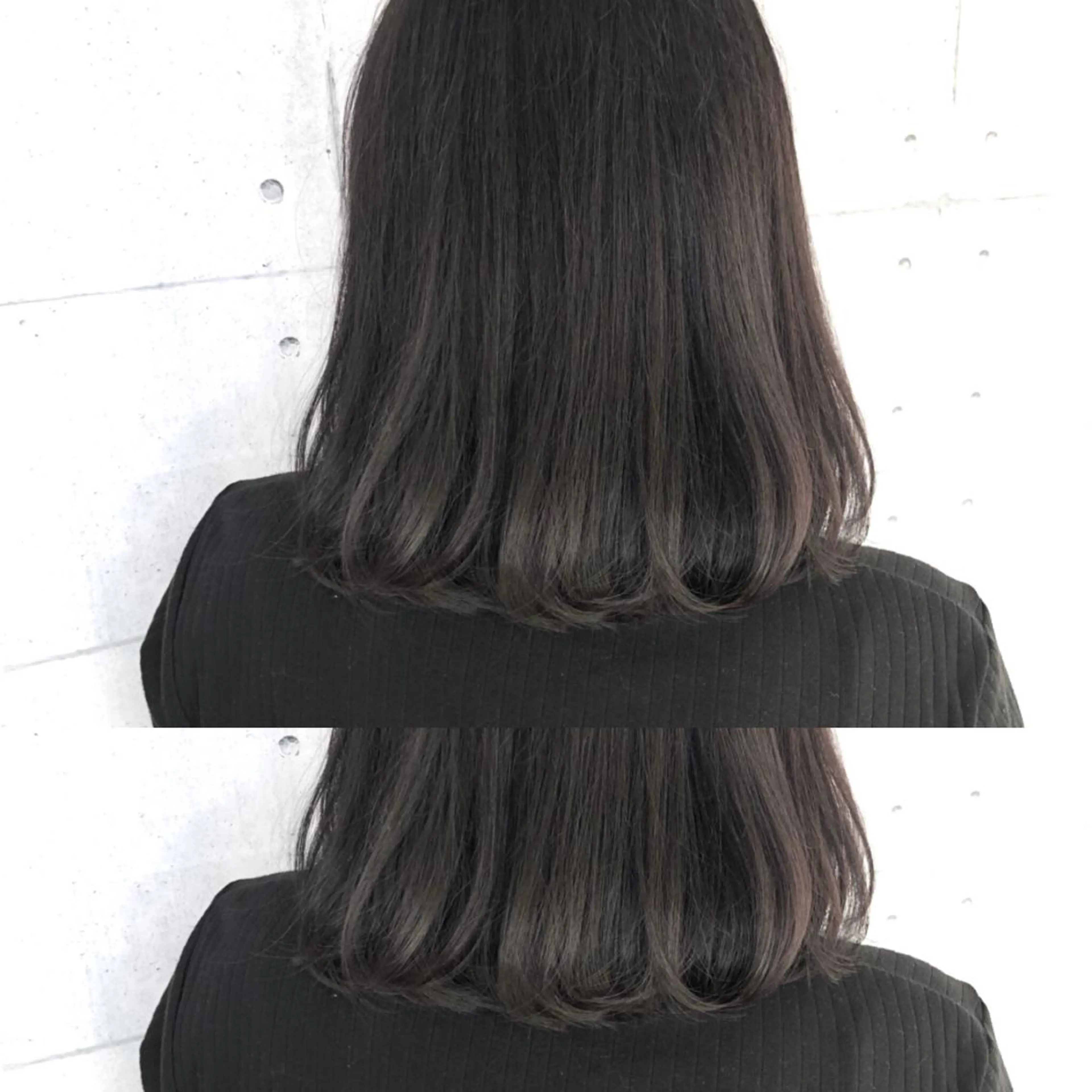 セミロング パーマ 金沢 広美のヘアスタイル