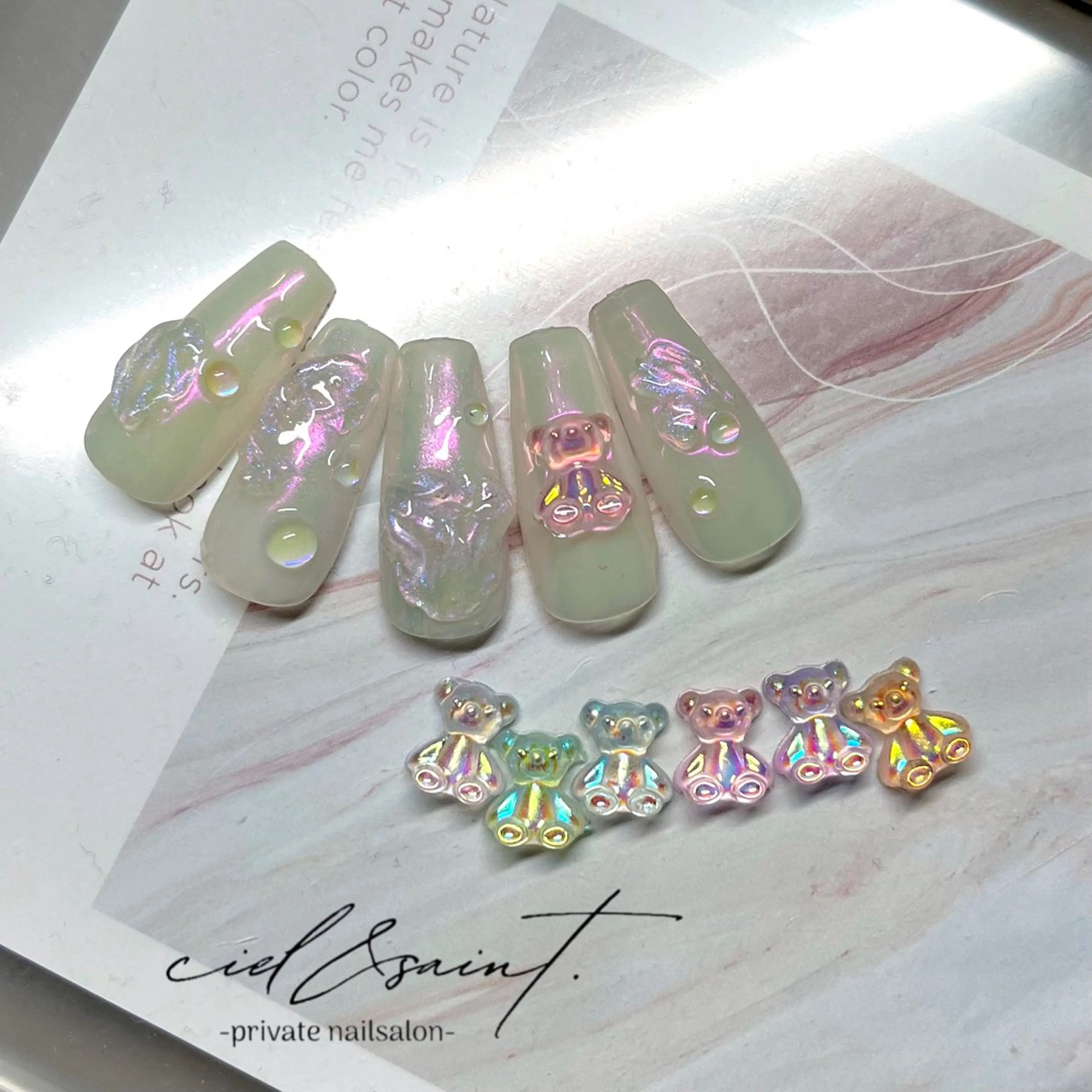 ネイル nail salon ciel&saintのネイルデザイン