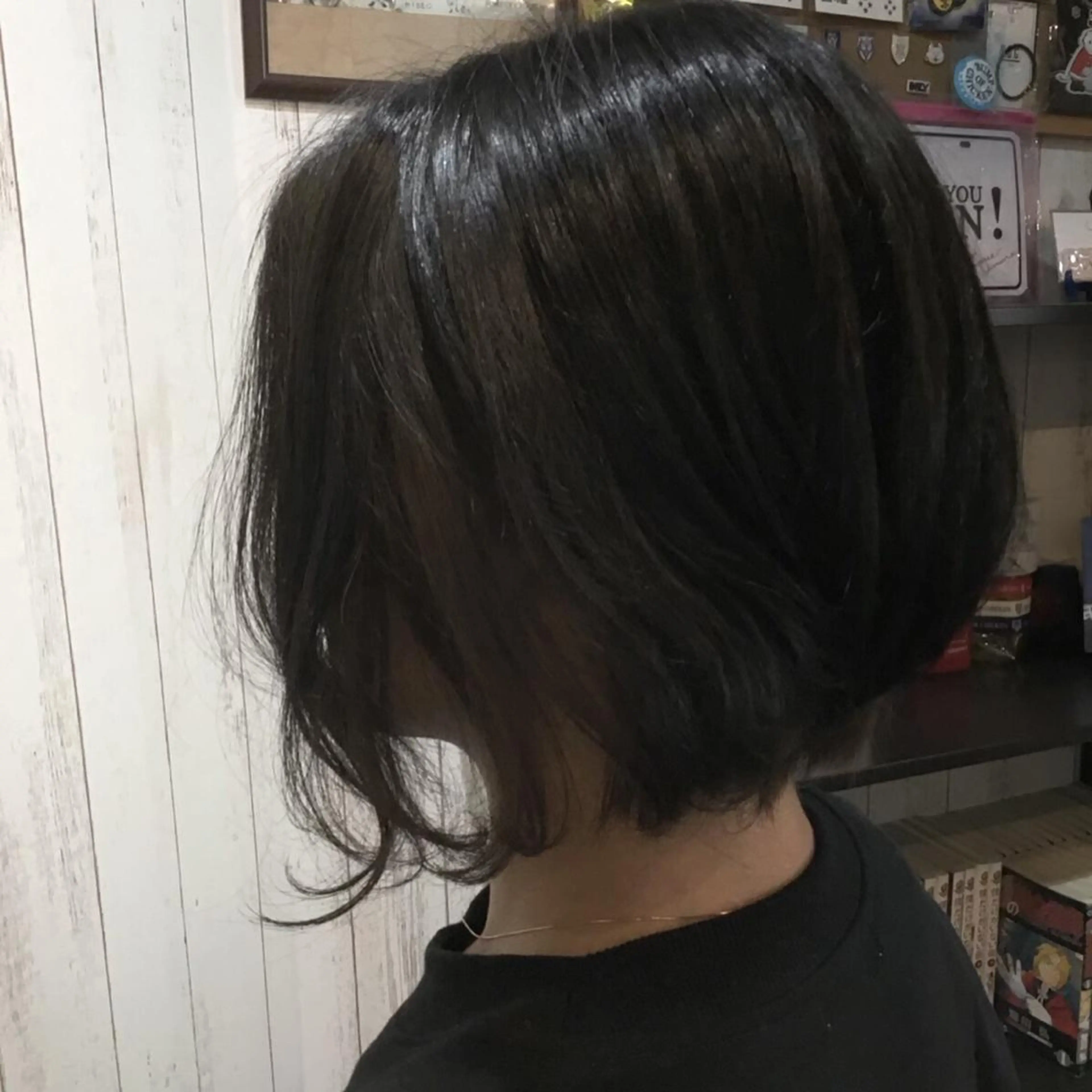 ミディアム カラー 金崎 新吾のヘアスタイル