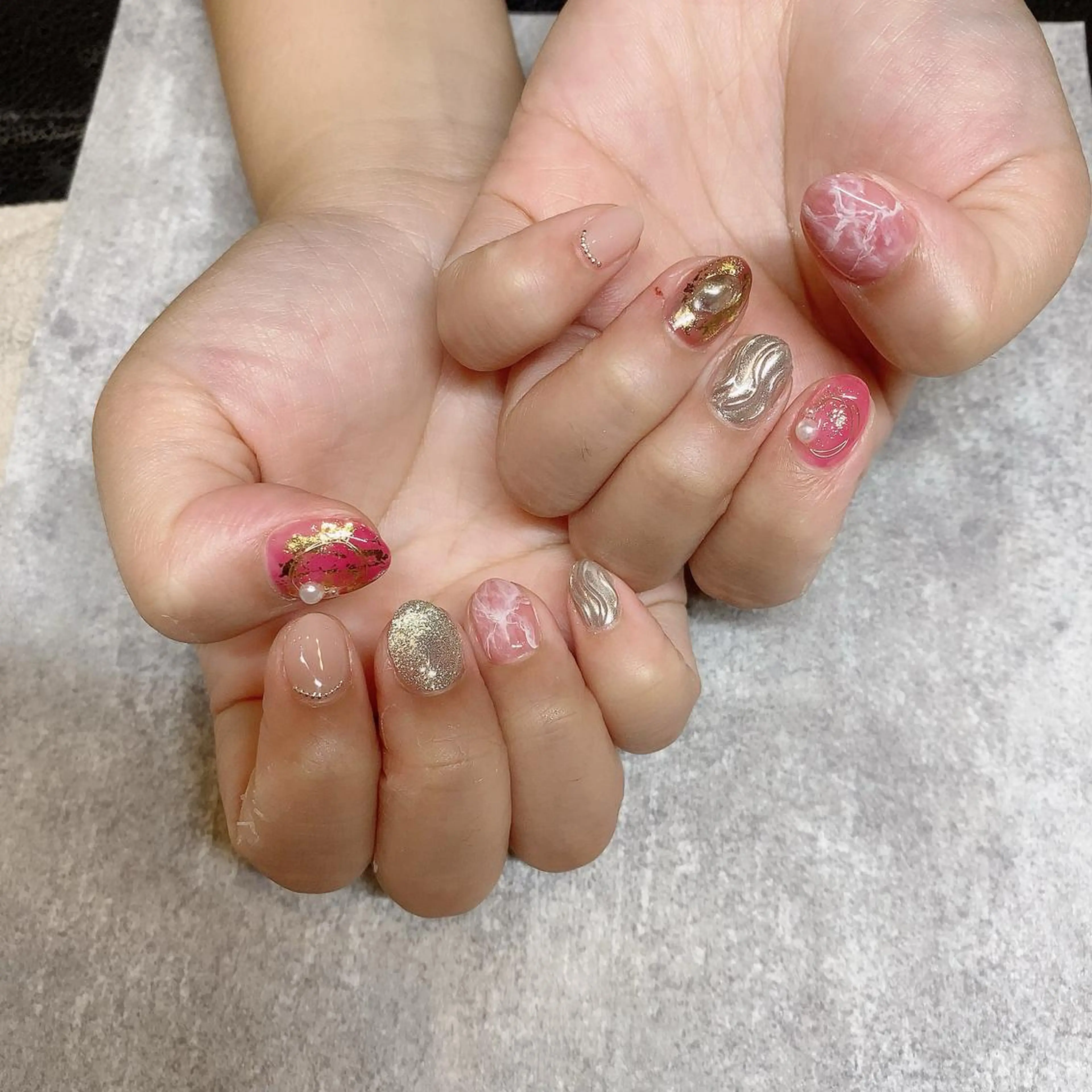 ネイル 上野 由衣のネイルデザイン