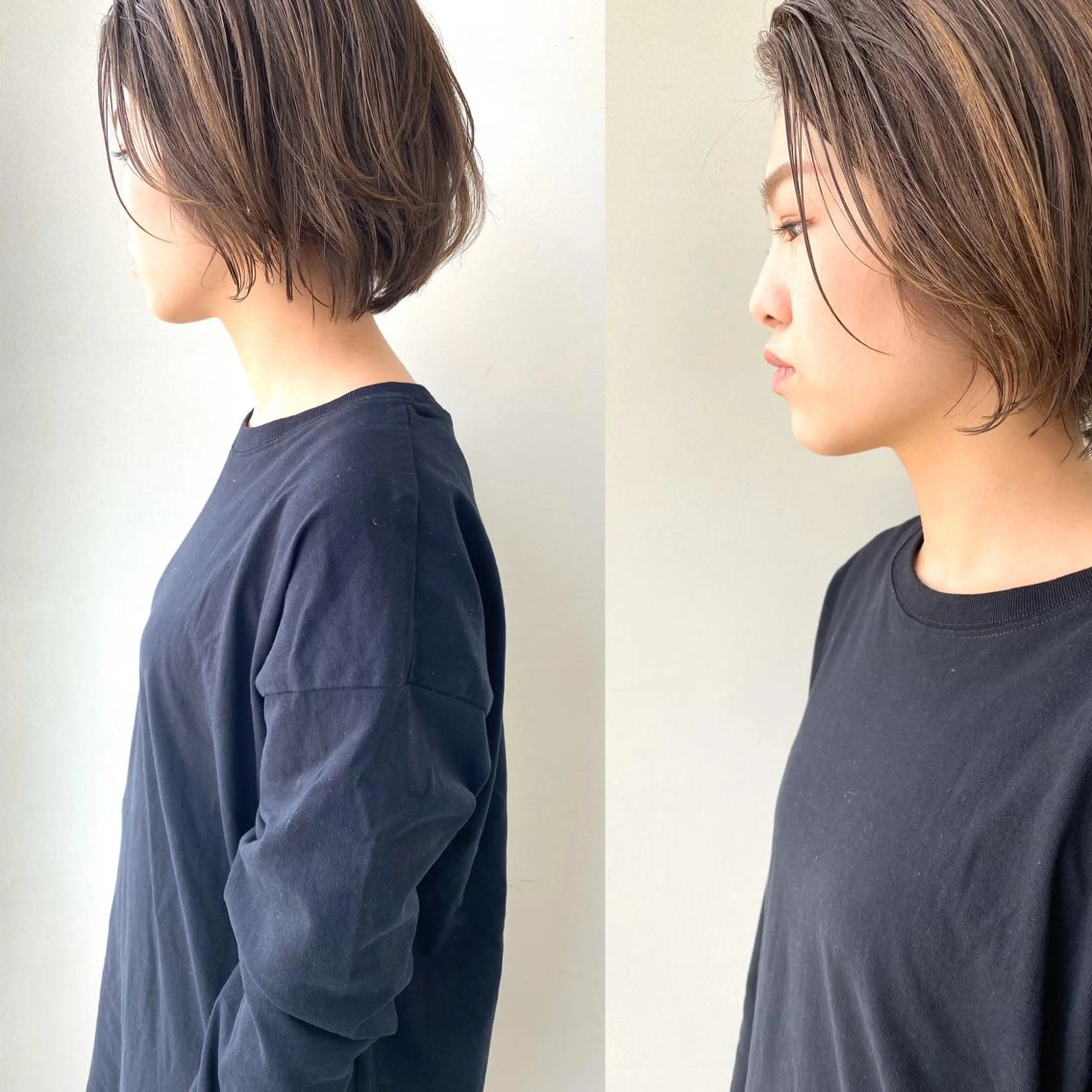 ショート レイヤーカット ショートヘア カット ヘアカラー トリートメント 小澤大輔 YOLO hairのヘアスタイル