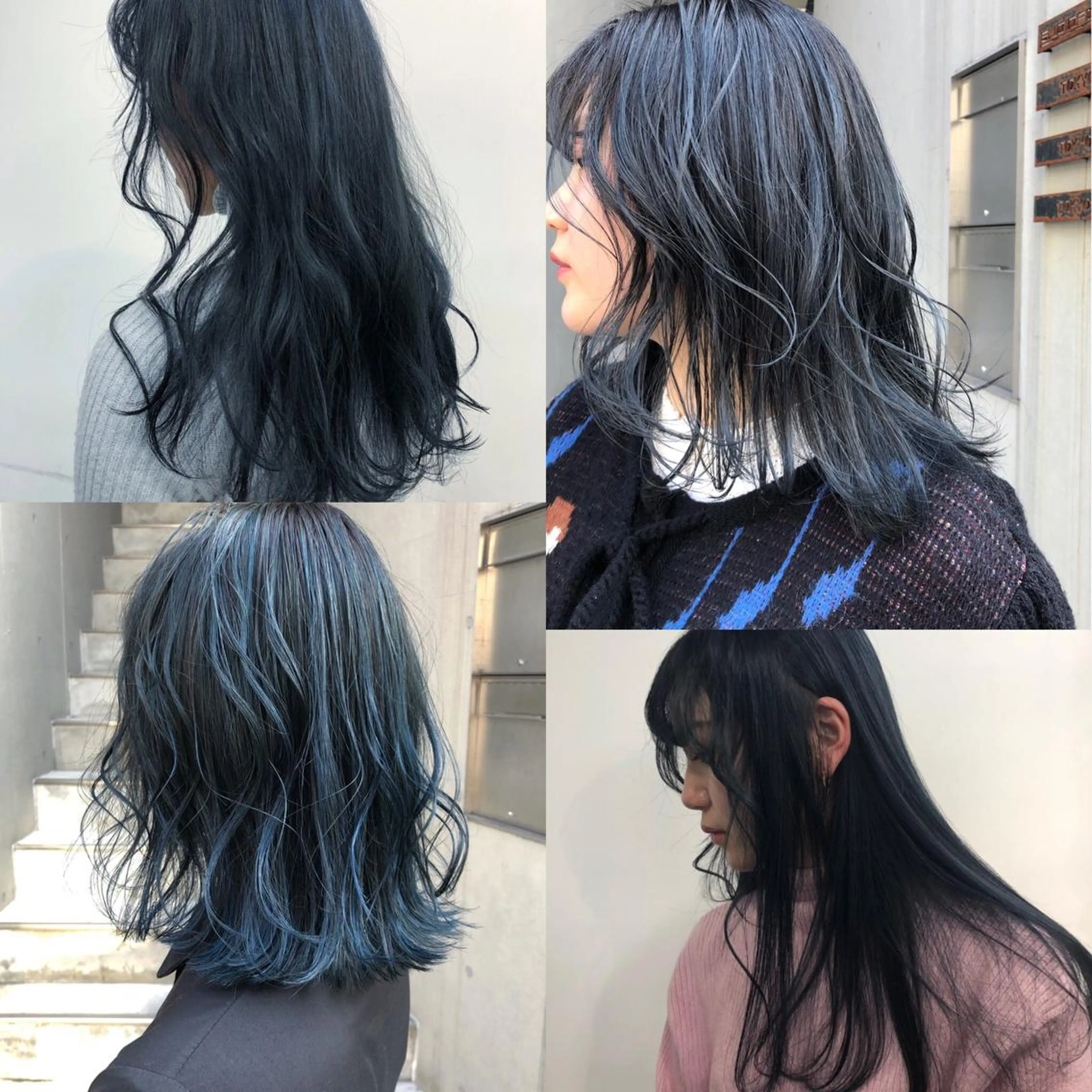 カラー ニシオカ タクヤのヘアスタイル