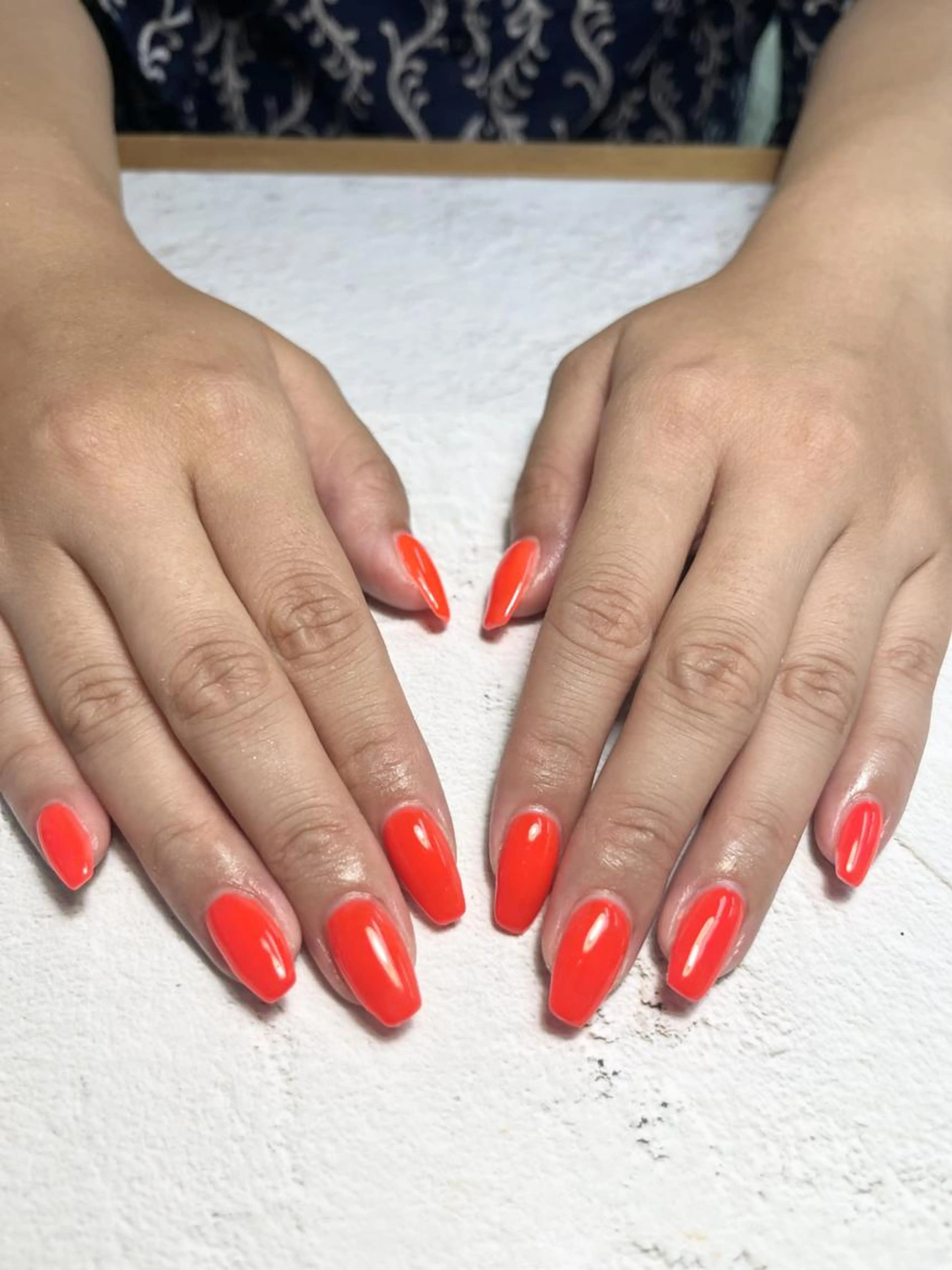 💅💟ハンドネイル1カラーオフなしの写真