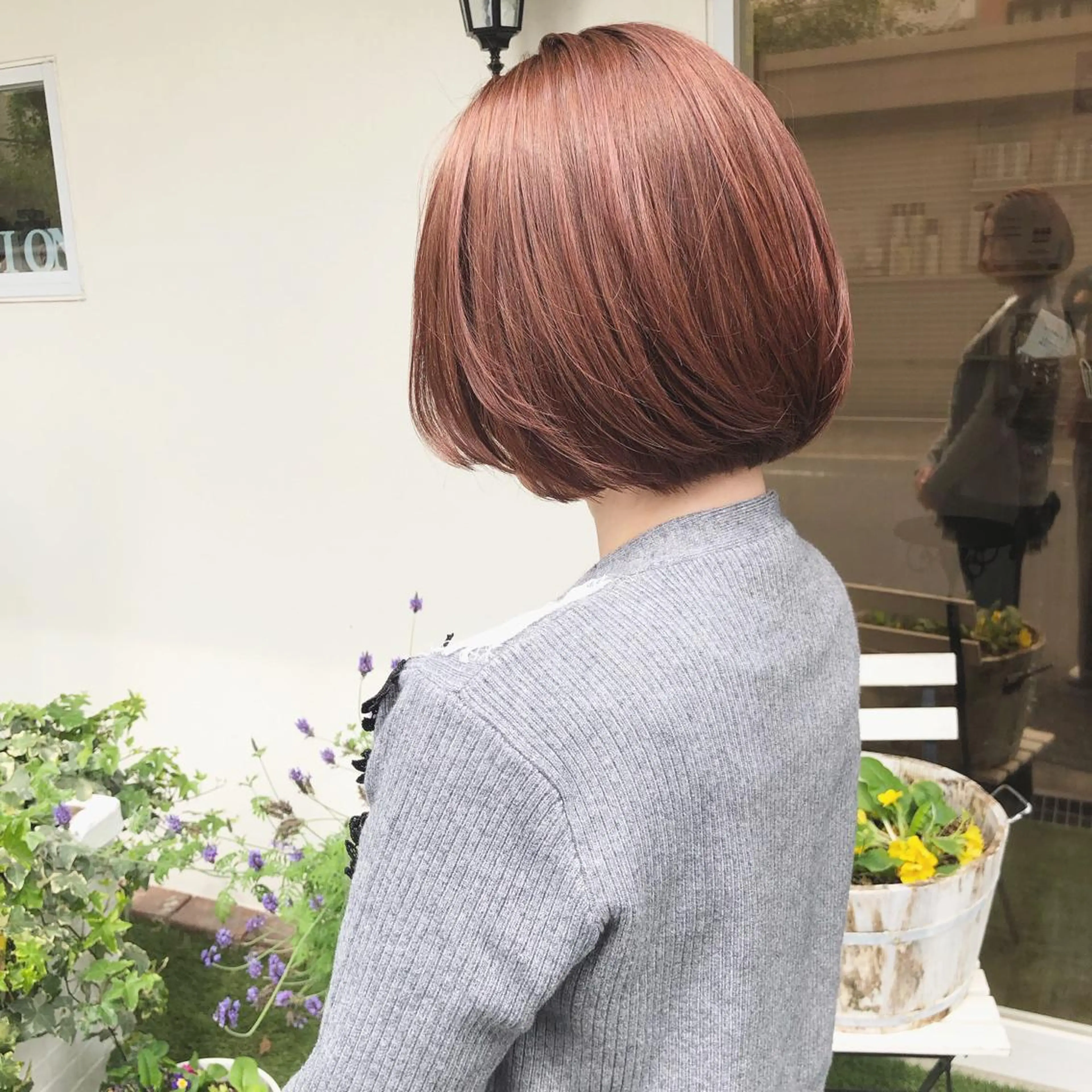 ショート カット ヘアカラー トリートメント ＨＩ ROのヘアスタイル