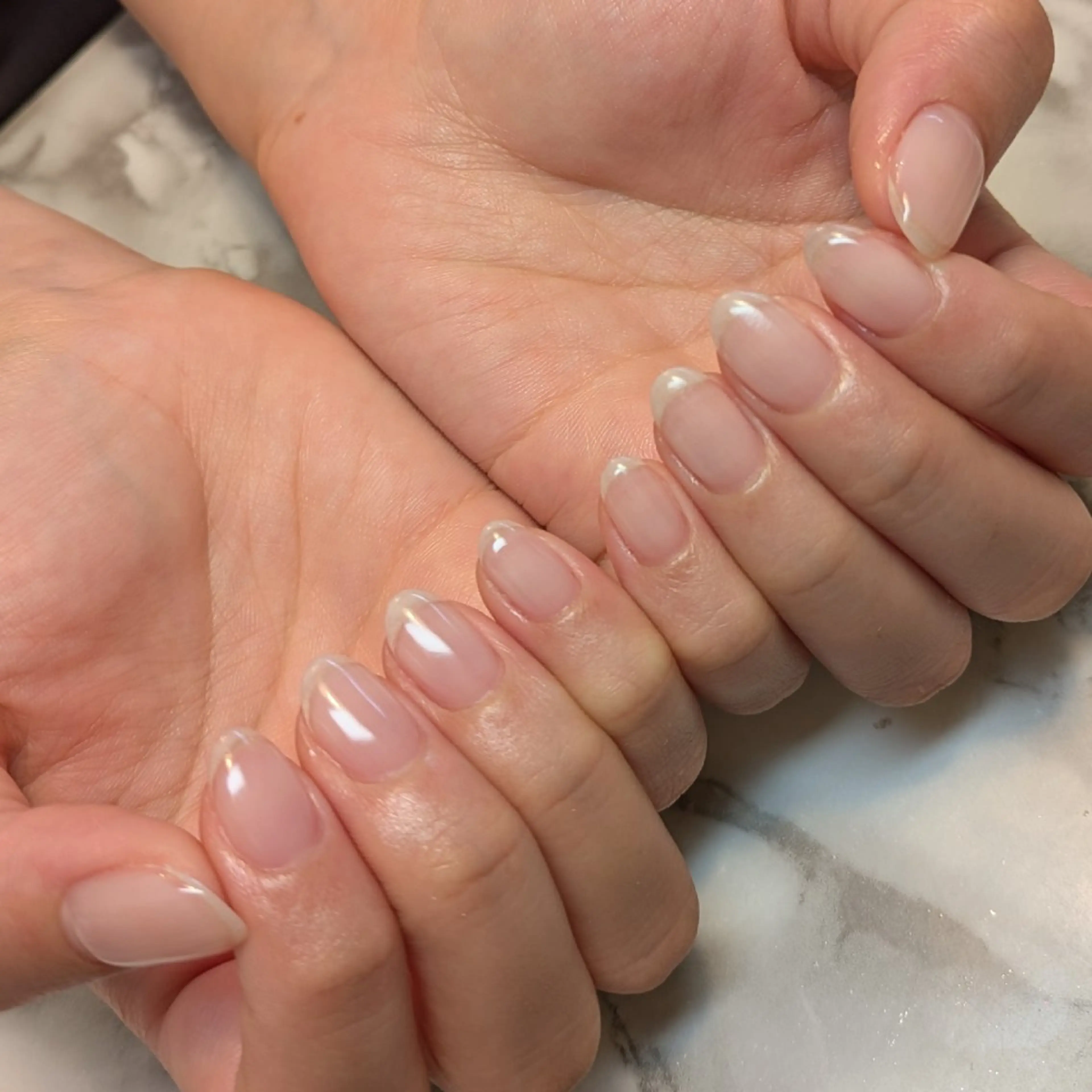 ネイル クリアネイル ジェヌインネイル 河内のネイルデザイン