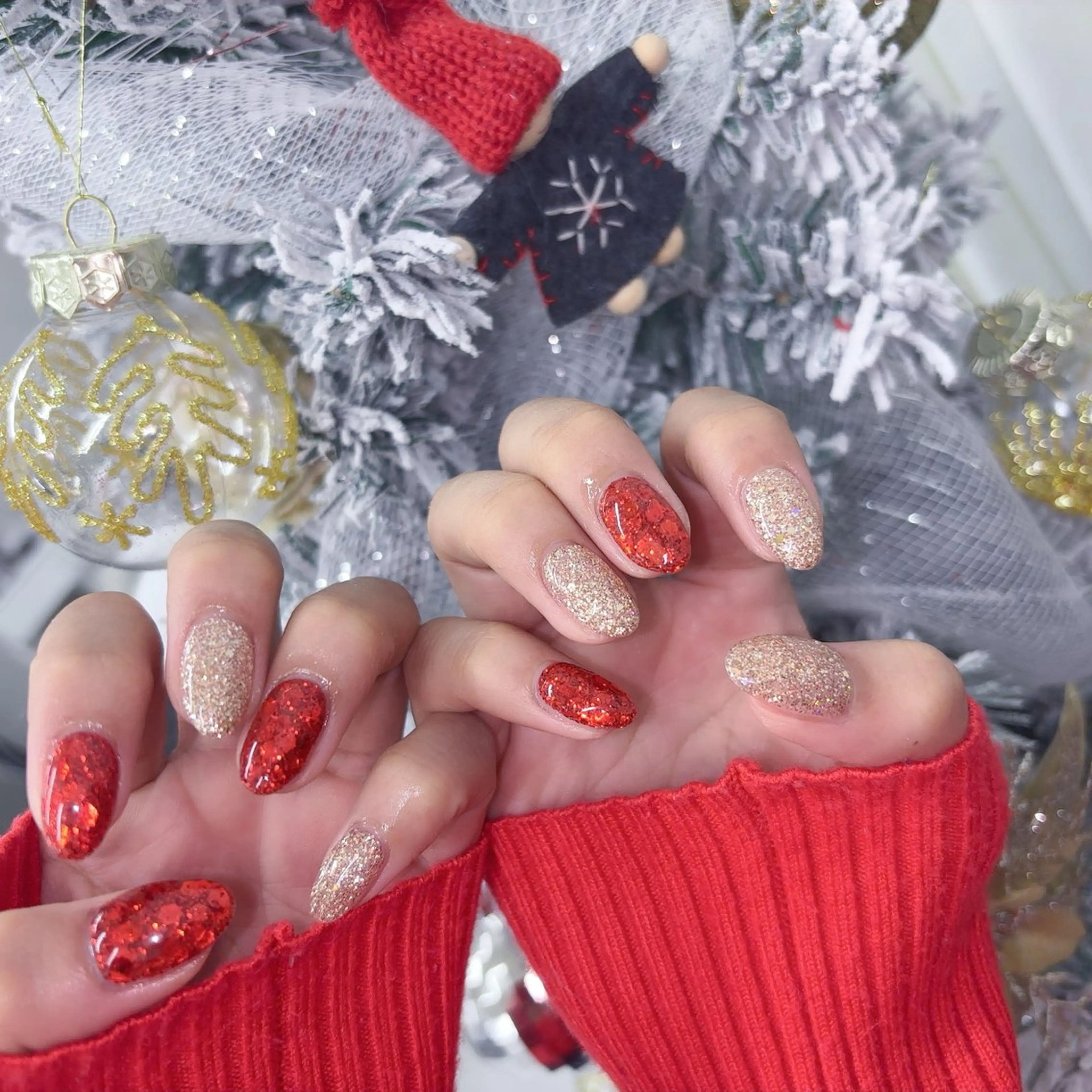 ネイル オーロラネイル フットネイル フレンチネイル ガラスフレンチ 氷ネイル・うるうるネイル ハンドネイル Lance nailのネイルデザイン