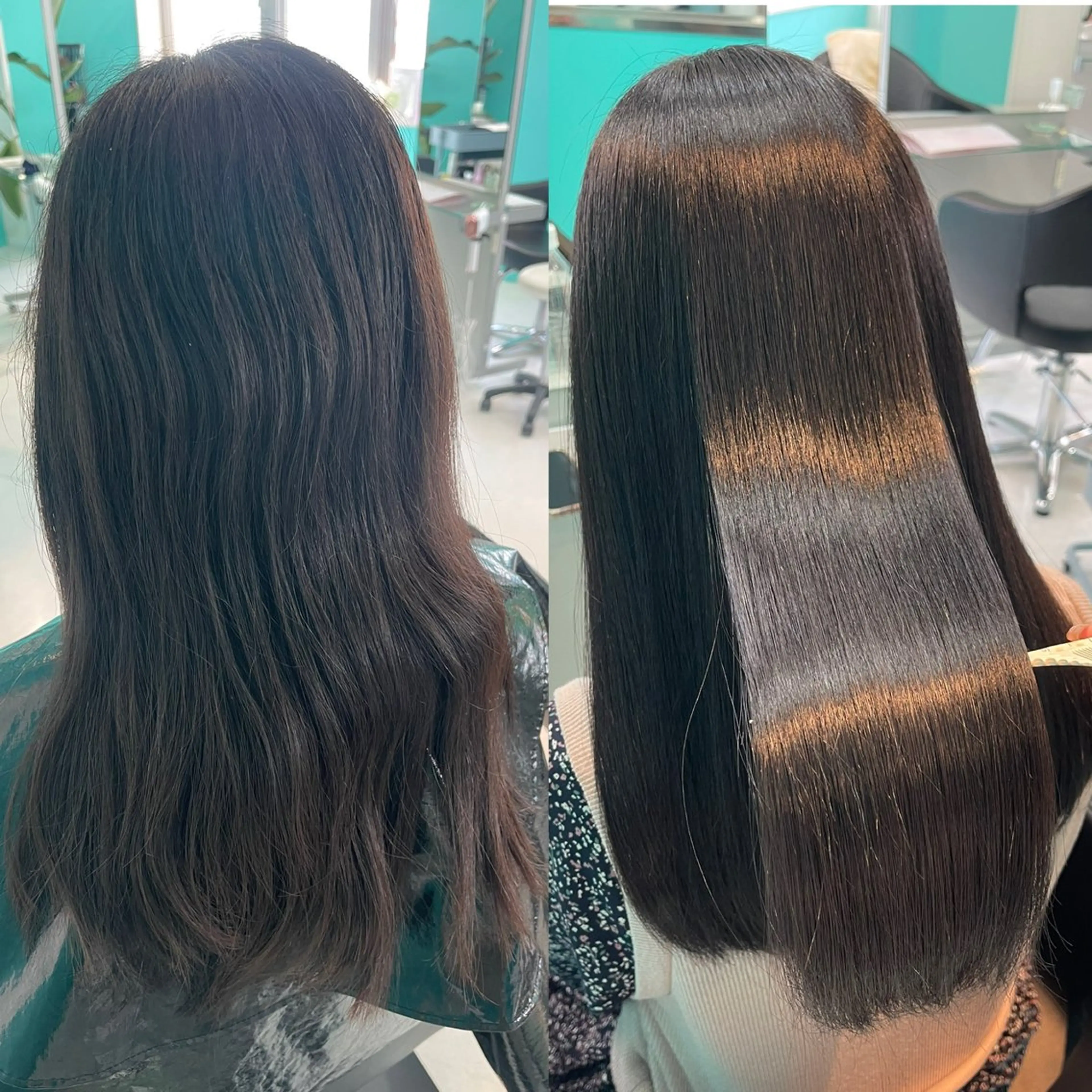 セミロング トリートメント mana/髪質改善/ ヘアセット/パーマのヘアスタイル