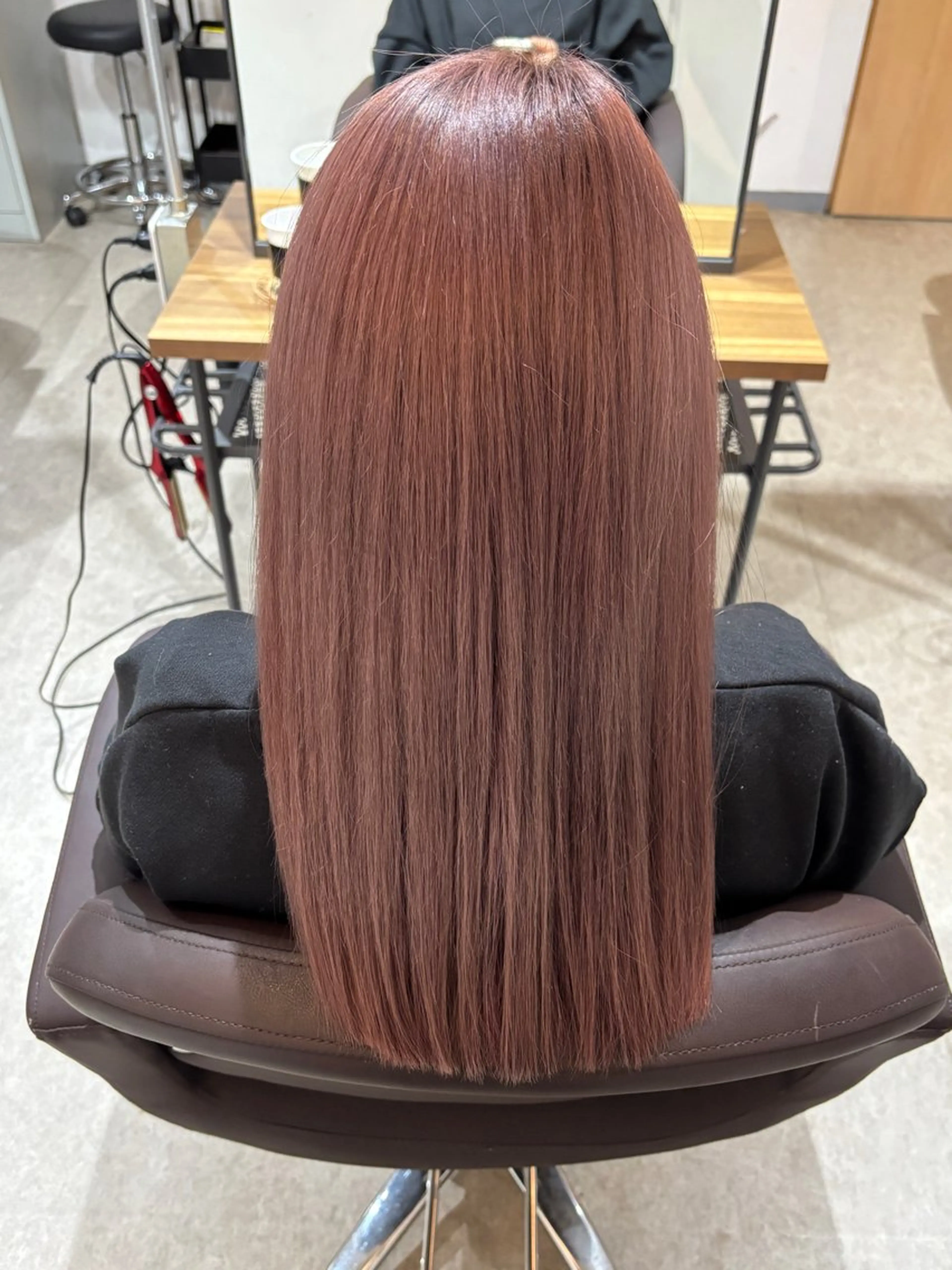 ロング ヘアカラー トリートメント ブリーチカラー🤍 髪質改善🌟のヘアスタイル