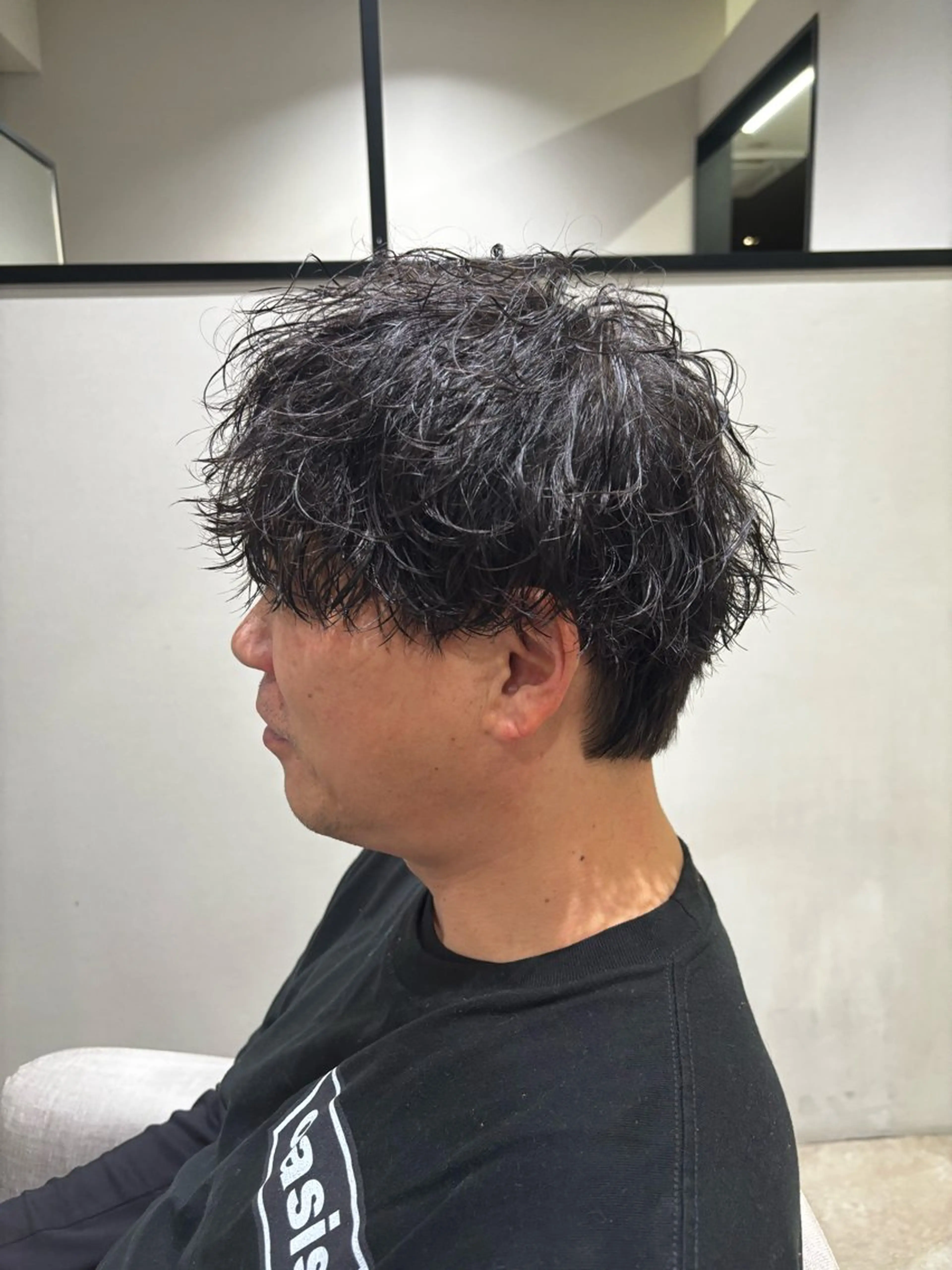 パーマ メンズ メンズパーマ カット パーマ 平日モデル価格あり メンズ人気/水橋柊太のヘアスタイル