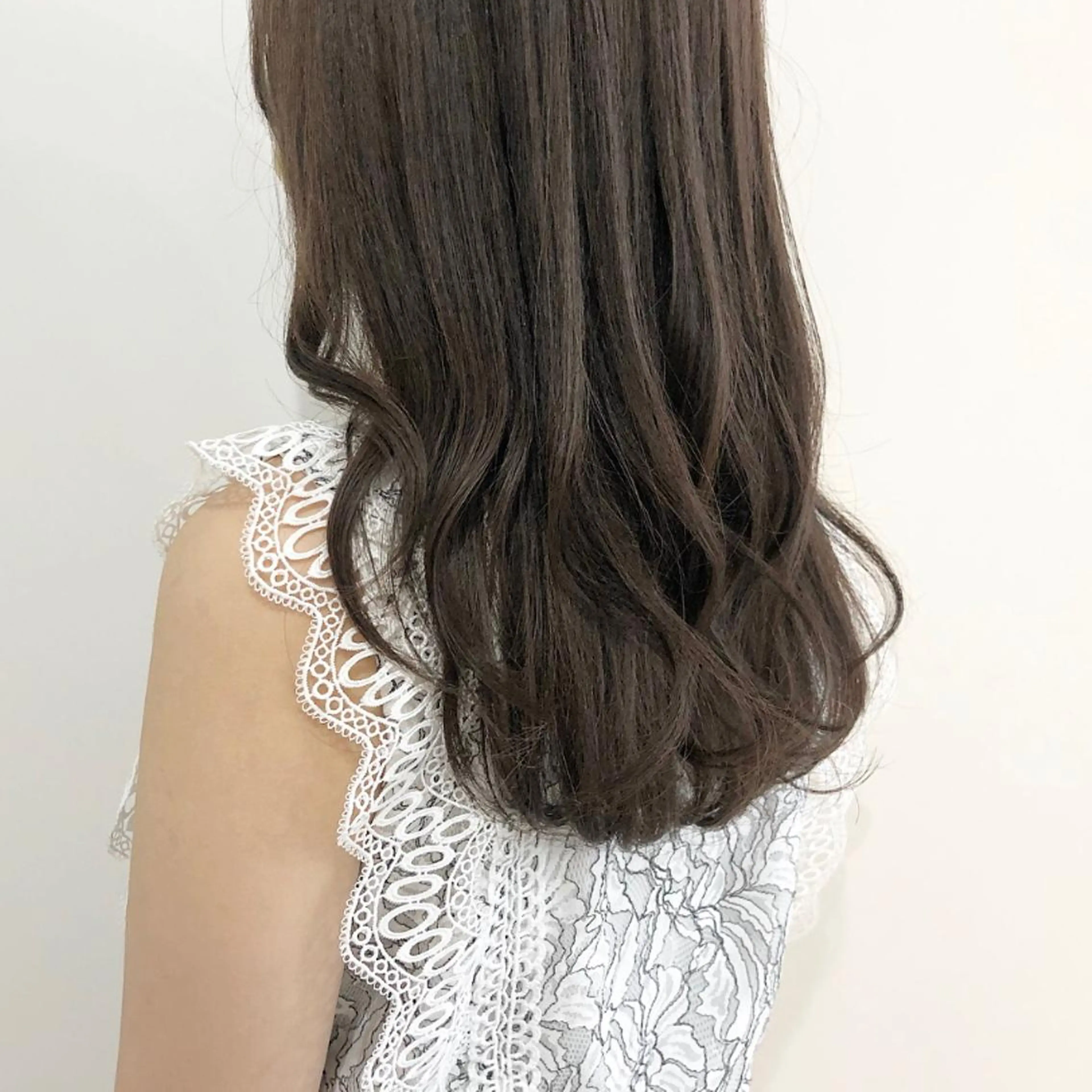 セミロング カラー お洒落パーマ/ 艶カラー/michiのヘアスタイル