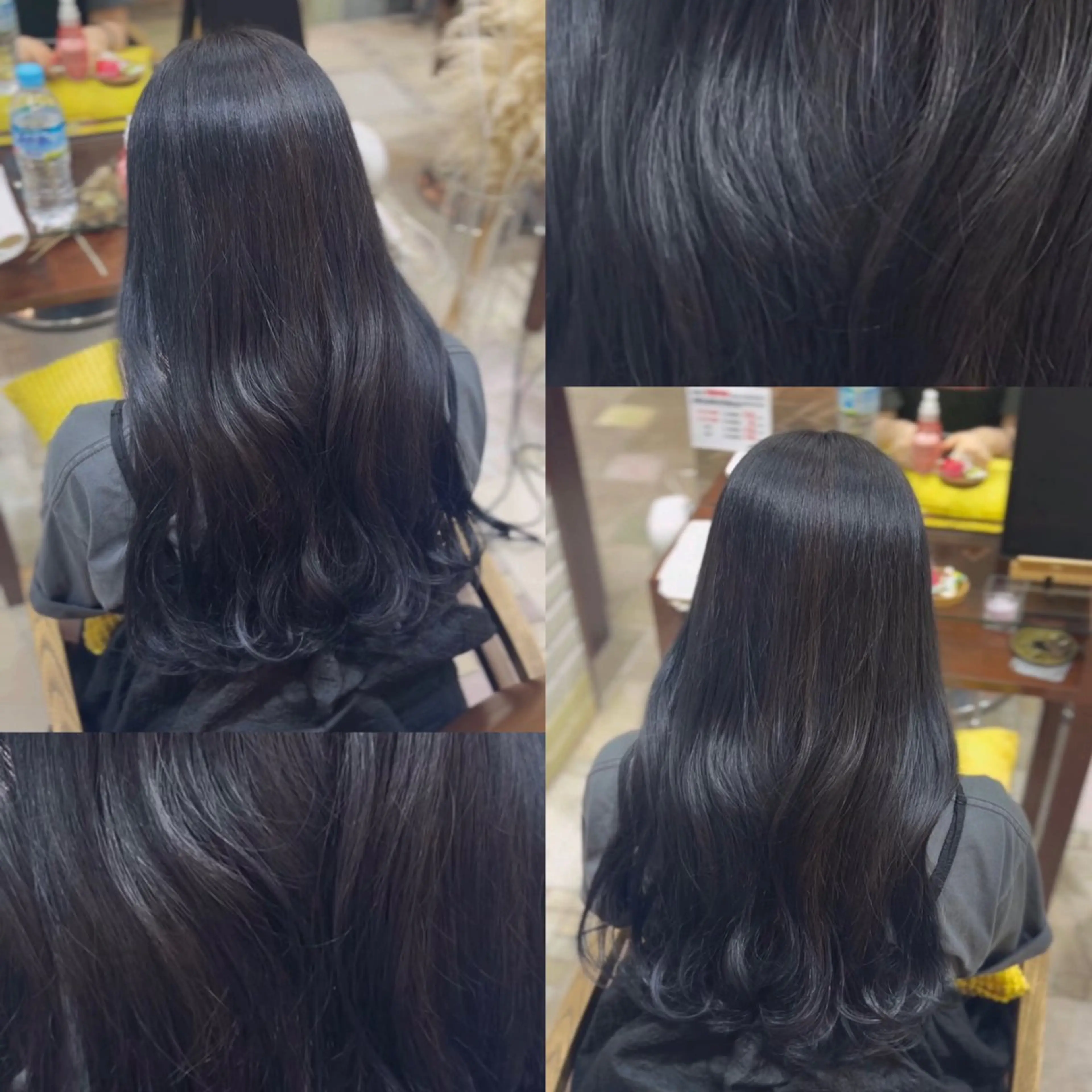 ロング カット ヘアカラー トリートメント 透明感カラー／ 艶感カラー／RAMUのヘアスタイル