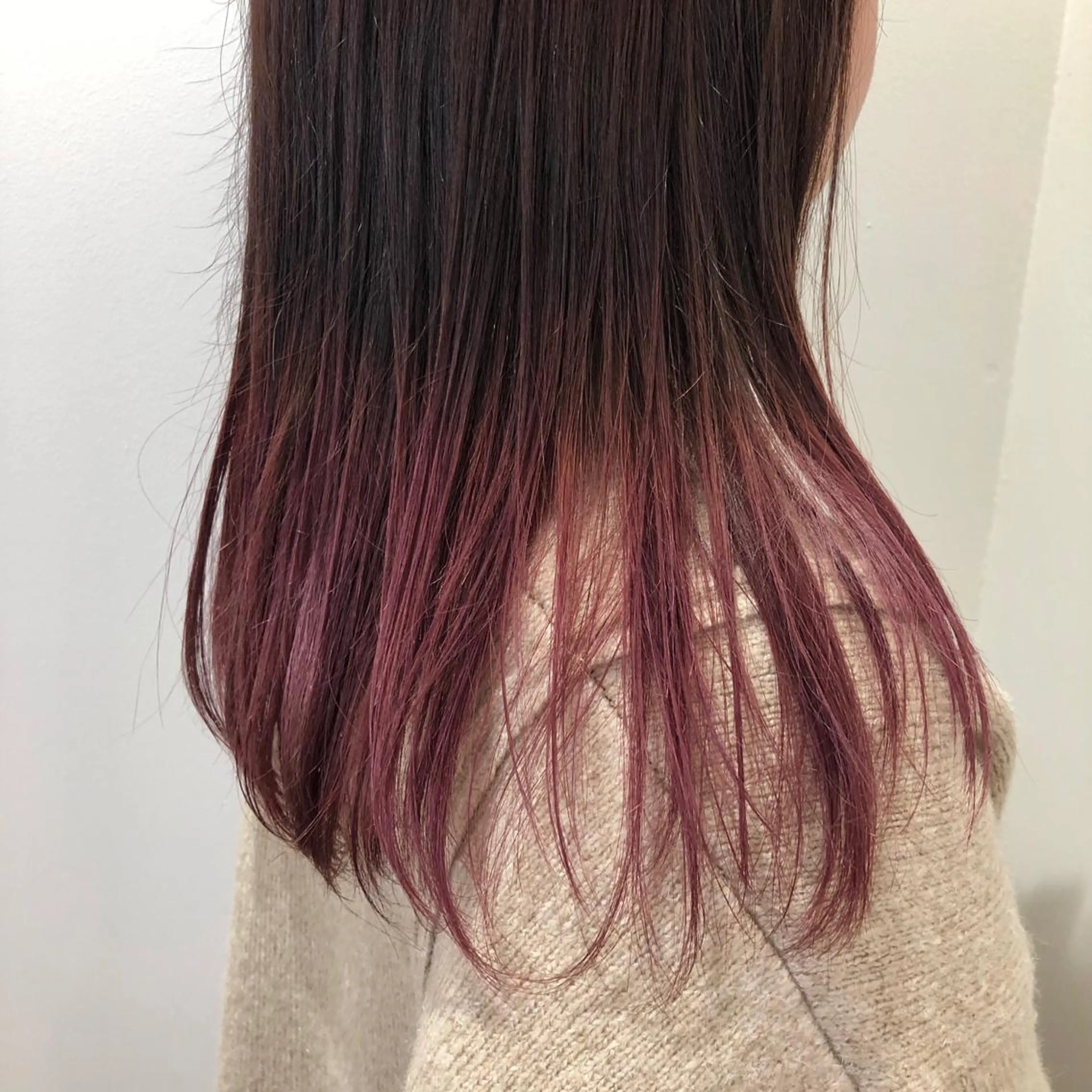 ロング カラー グラデーションカラー ヘアカラー レイヤー/お顔まわり 暖色カラー🍑Amiのその他イメージ