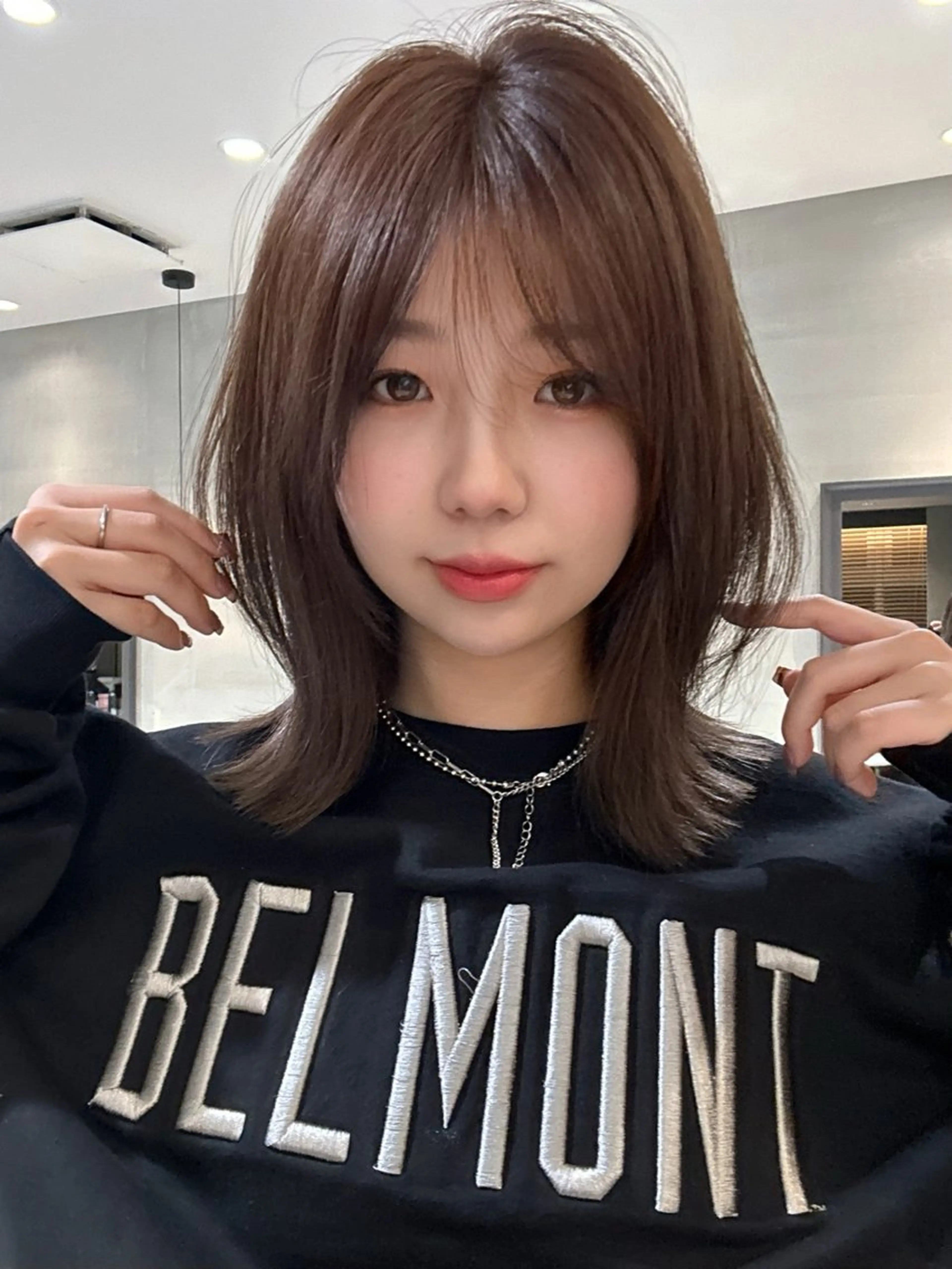 ミディアム カット ヘアカラー トリートメント _WHITE所属・石川直樹 似合わせカット✨のヘアスタイル