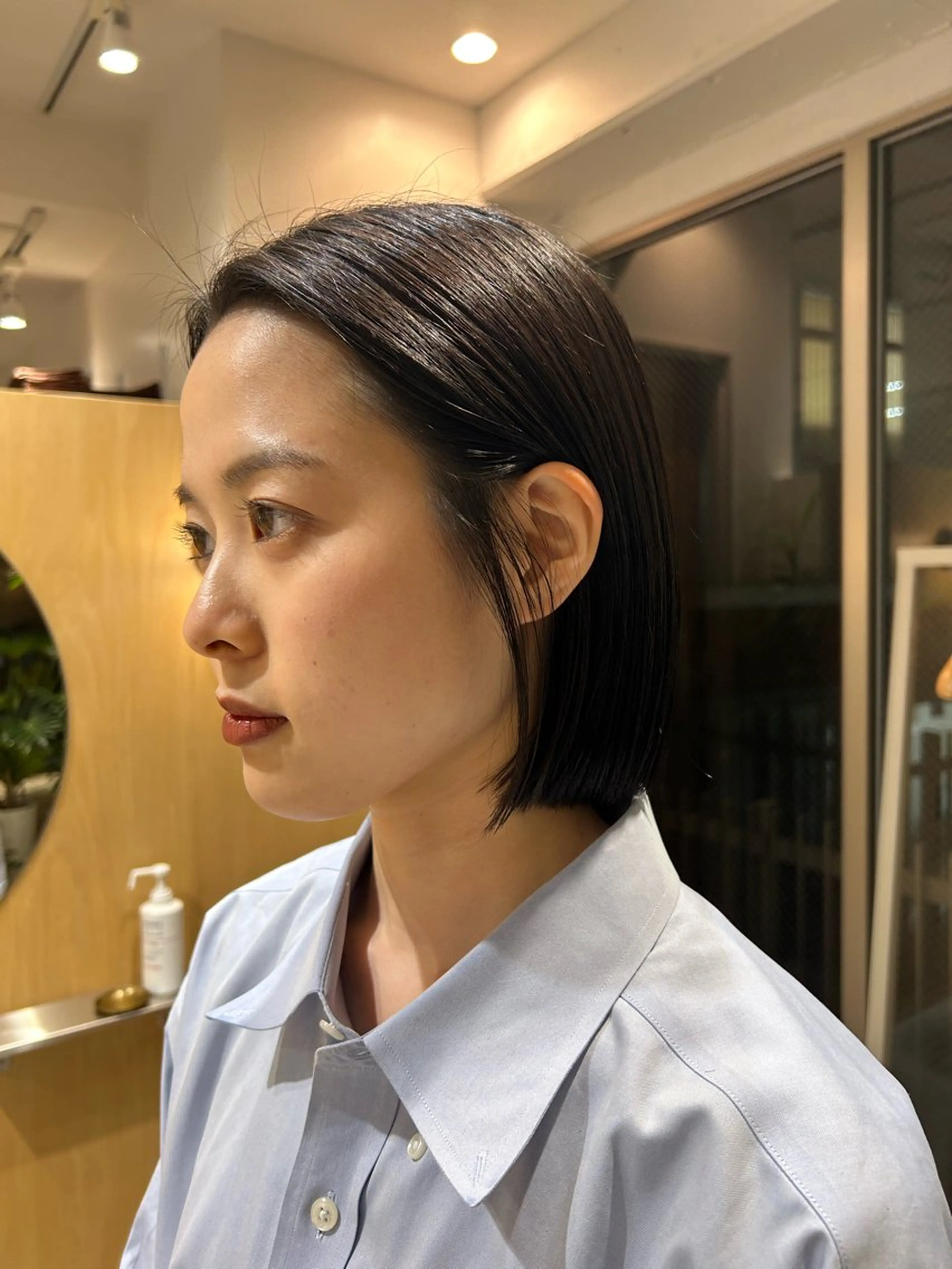 ショート カラー 🦖ミニボブ/ボブ /MOEKA🦕のヘアスタイル