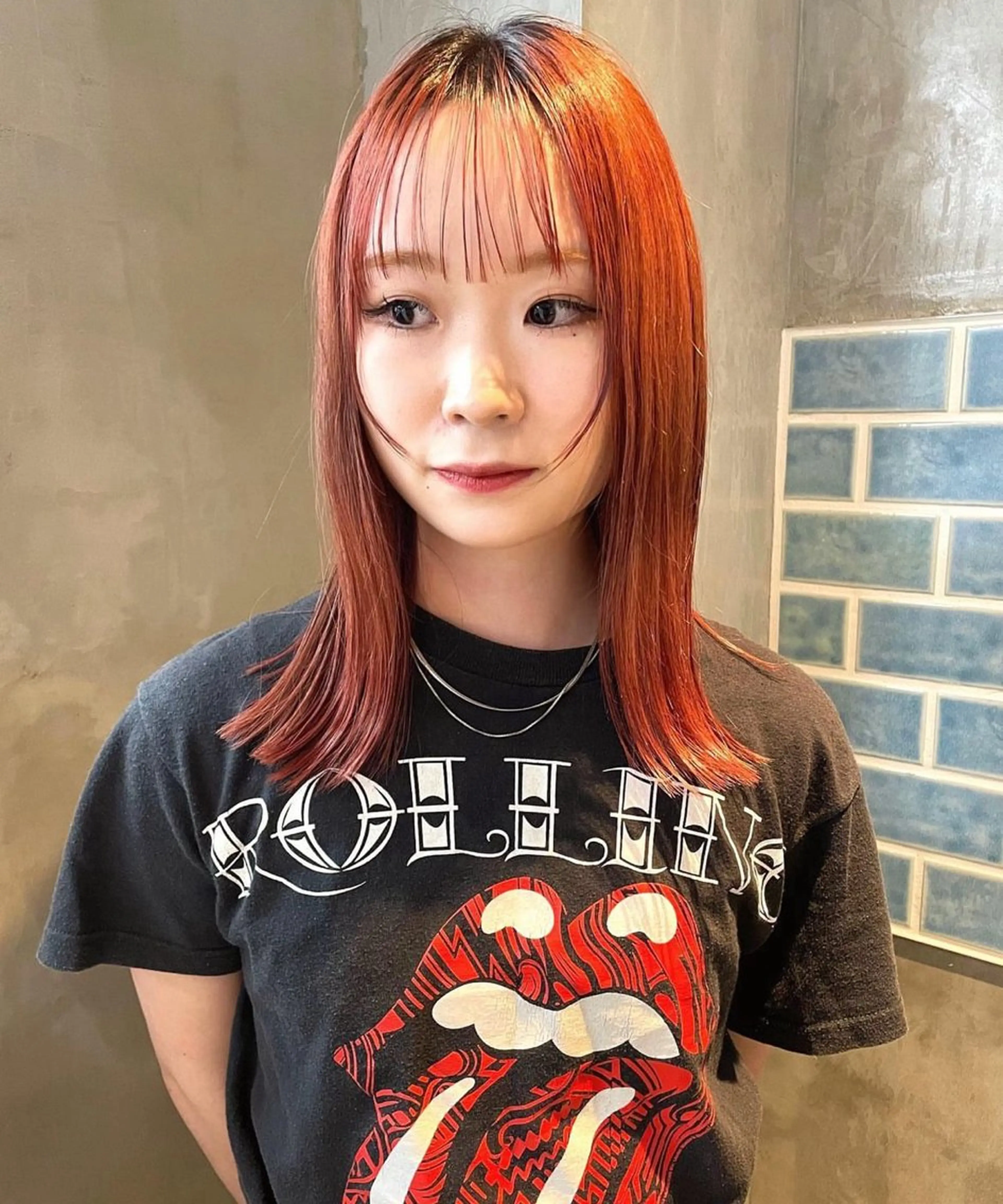 セミロング 🫧ほのか /透明感カラー🫧のヘアスタイル