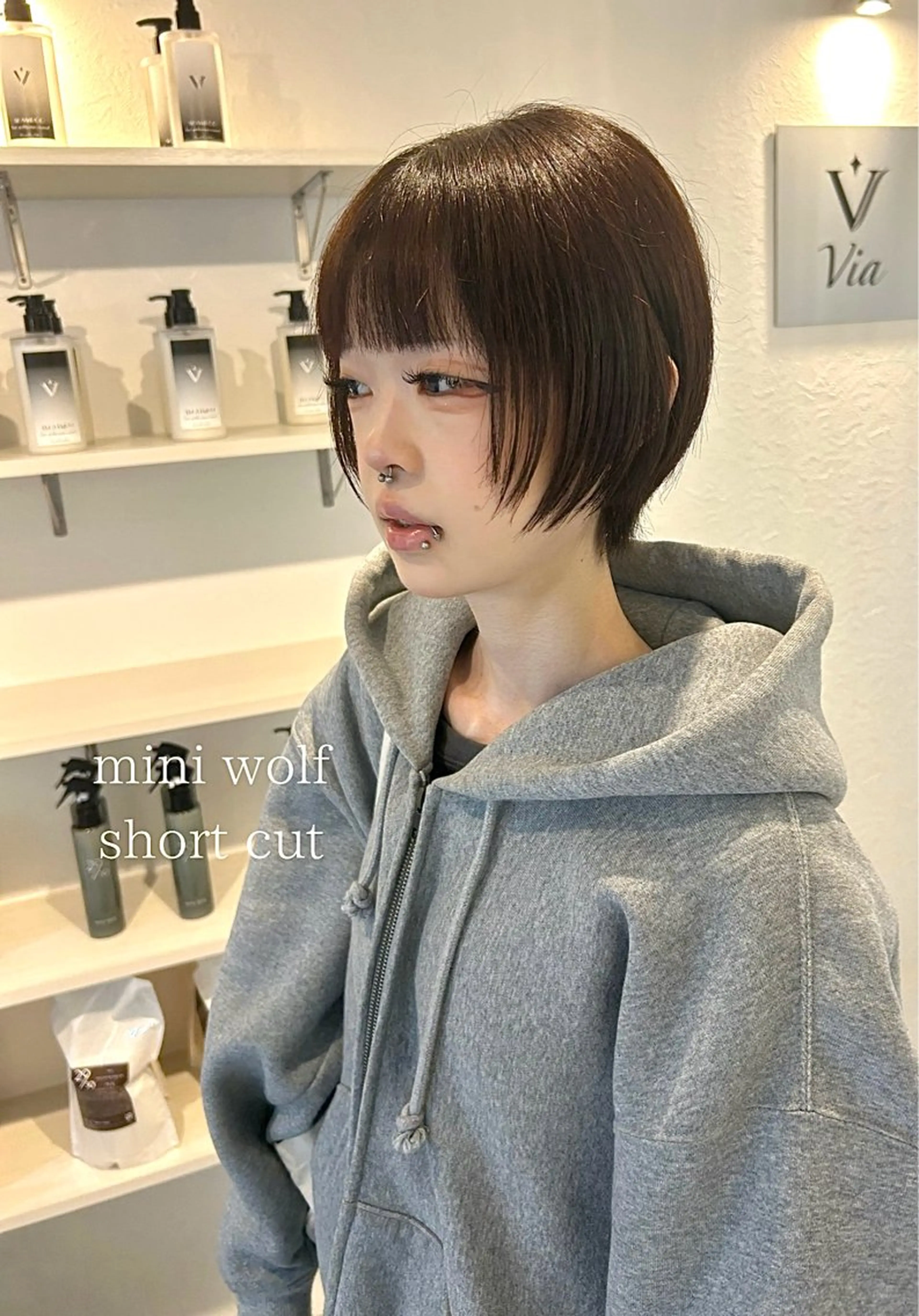 🍎ご新規様 レディースカット🍎シャンプーブロー込みの写真