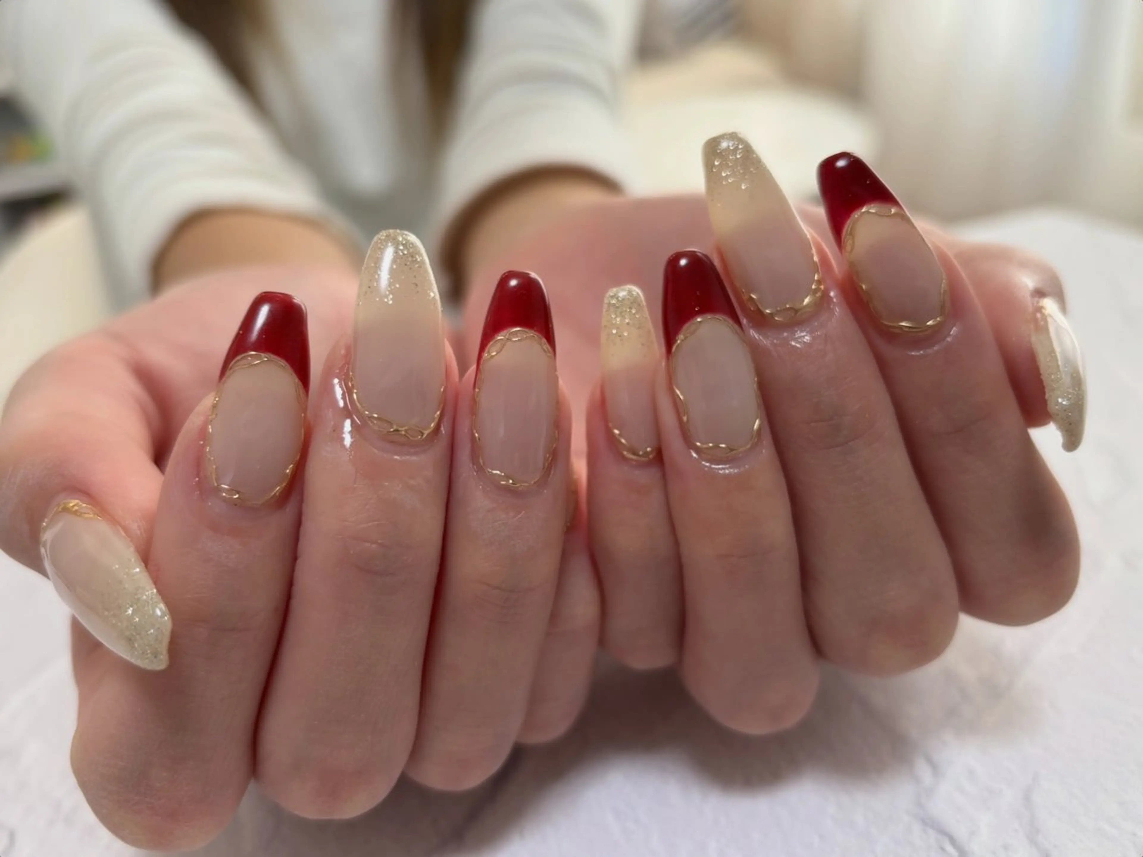 ネイル ハンドネイル 愛川町 あんすりうむのネイルデザイン